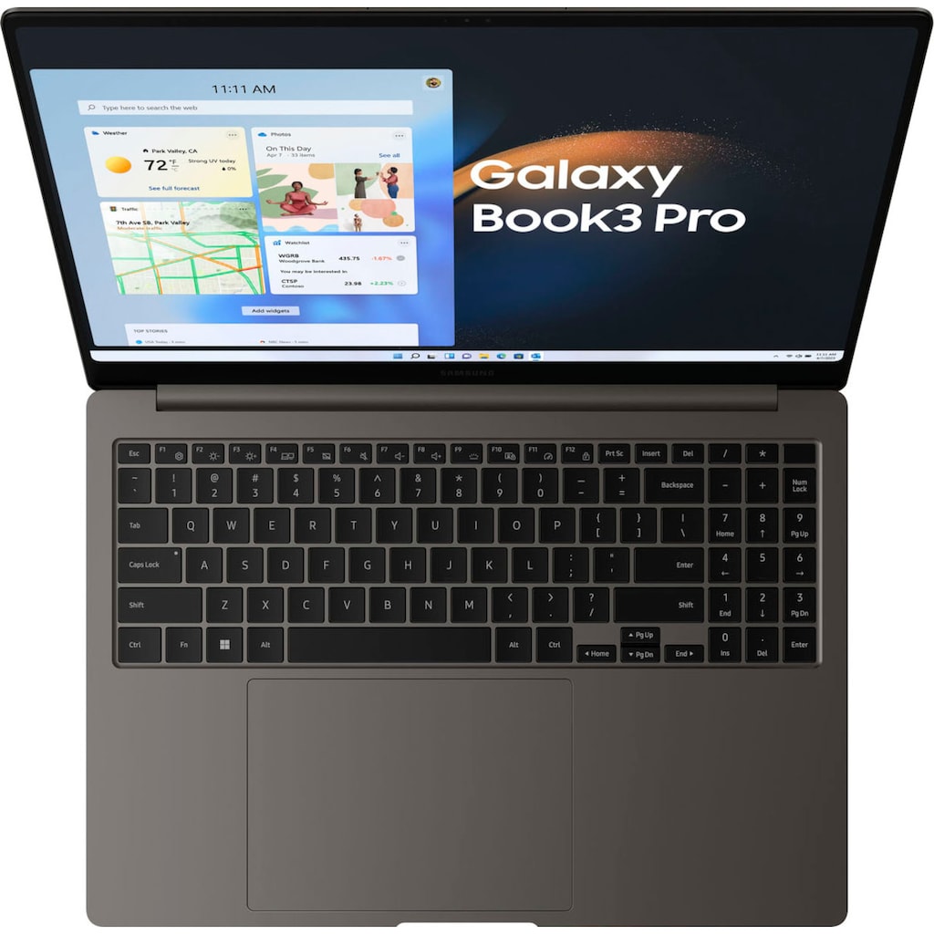 Samsung Notebook »Galaxy Book3 Pro«, 40,62 cm, / 16 Zoll, Intel, Core i7, Iris® Xᵉ Graphics, 1000 GB SSD