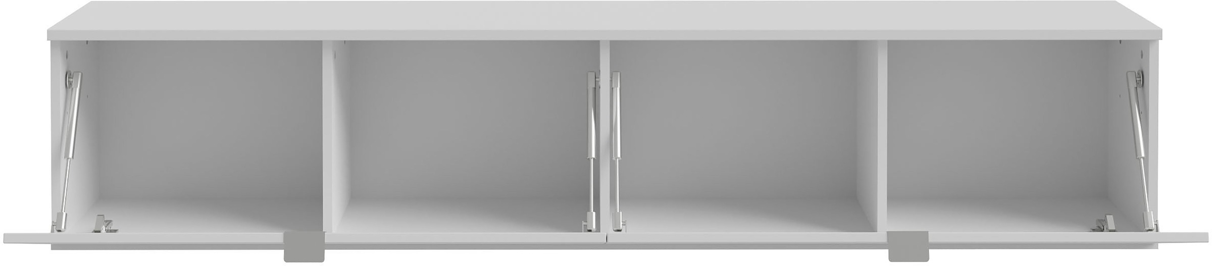 FORTE Lowboard »LibertadTV-Board, TV-Schrank«, großes TV Board, erweiterbar, Wandmontage, Metallgriff
