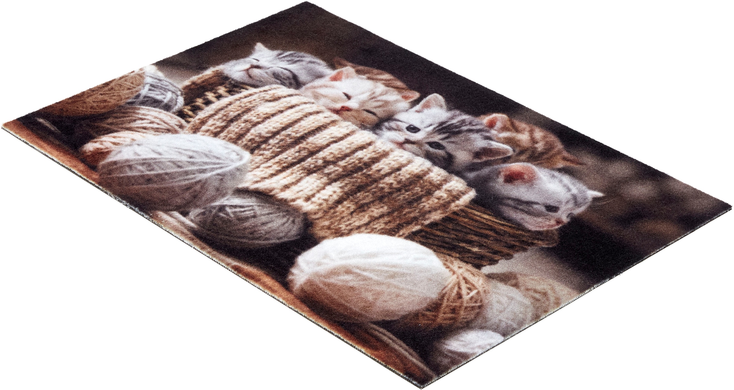 ASTRA Fußmatte »Deco Print 109« rechteckig 5 mm Höhe Sauberlaufmatte, Türmatte, waschbar, Eingangsbereich, rutschfest
