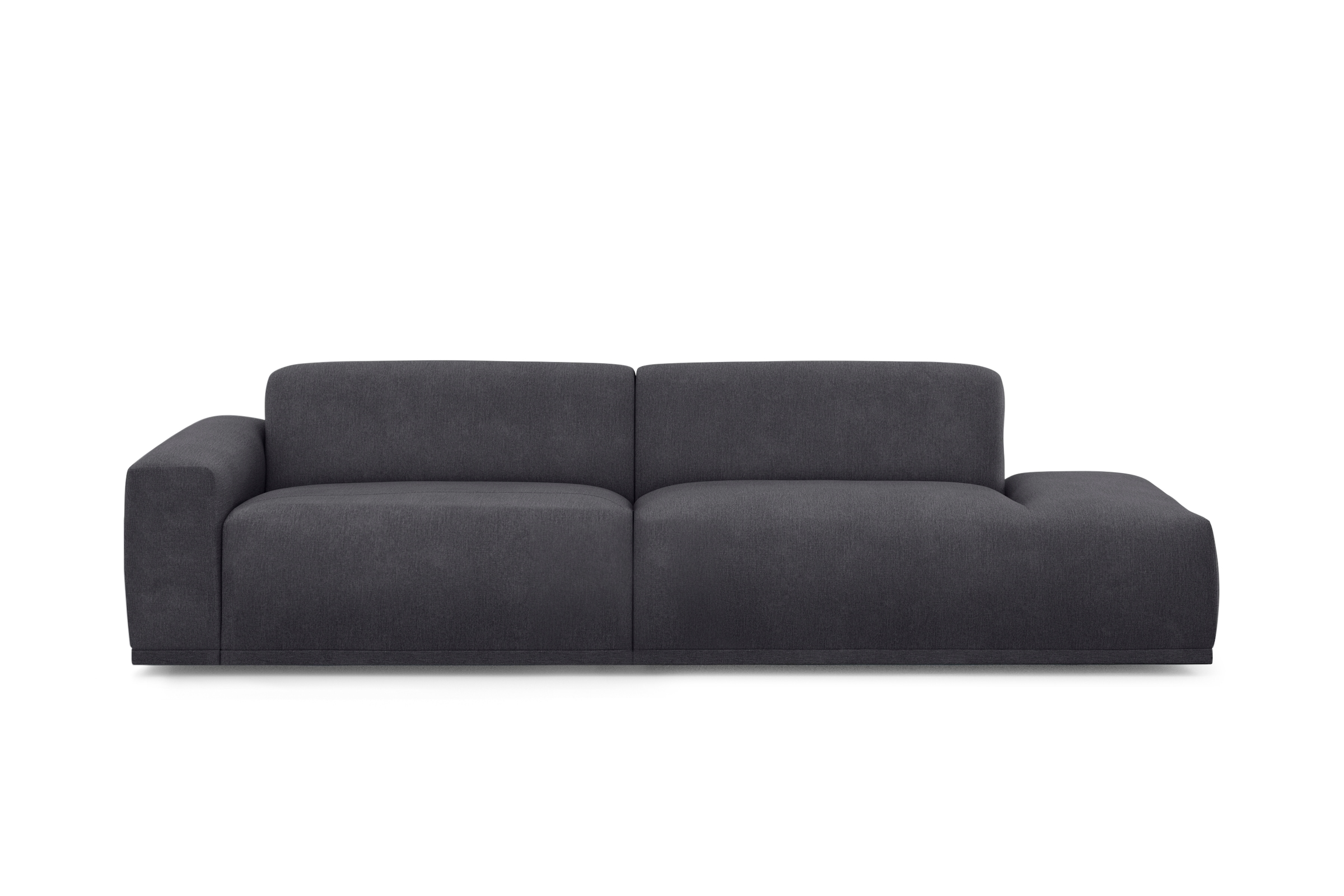 TRENDMANUFAKTUR Big-Sofa »Braga, mit hochwertigem Kaltschaum, Megasofa, in Cord erhältlich«, modernes Big-Sofa, Couch mit hohem Sitzkomfort, 277/72/107 cm (B/H/T)