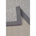 Dekowe Teppich »Naturino Classic, Wunschmaß«, rechteckig, 8 mm Höhe, Flachgewebe, Sisal-Optik, mit Bordüre, In- und Outdoor geeignet, Wohnzimmer