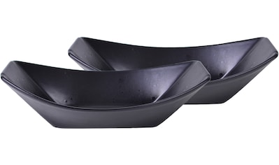 Servierschale »Boat«, 2 tlg., aus Steinzeug