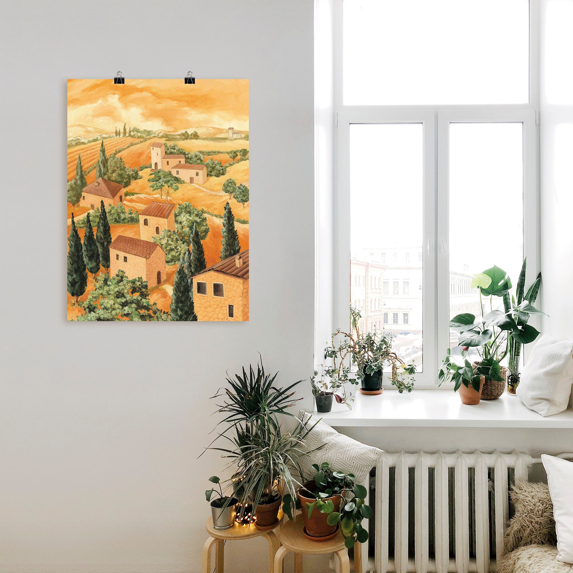Artland Wandbild »Landschaft Italien«, Europa, (1 St.), als Alubild, Outdoorbild, Leinwandbild, Poster in verschied. Größen