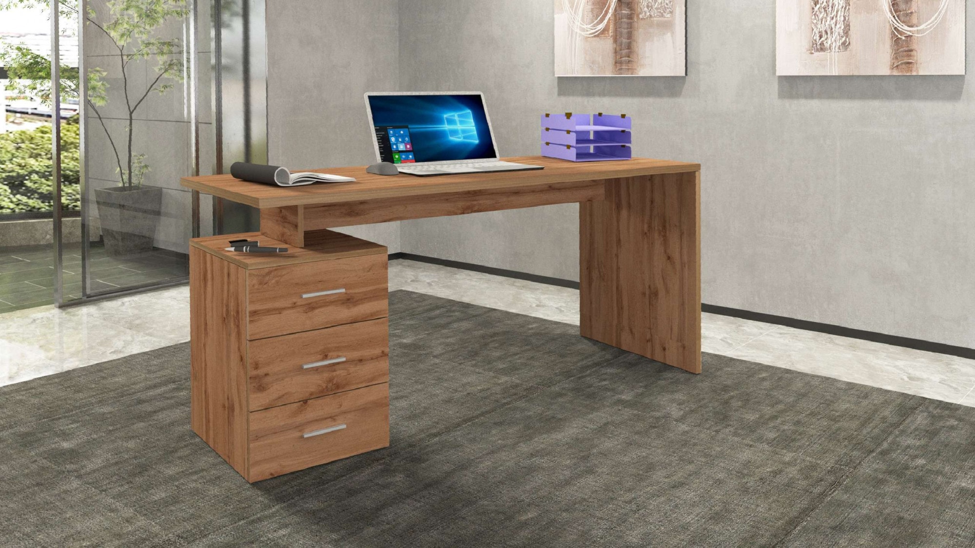 INOSIGN Schreibtisch »NEW SELINA«, Breite 160 cm, modernes italien. Design