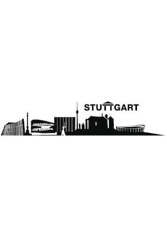 Wall-Art Wandtattoo »XXL Stadt Skyline Stuttgart 120cm«, (1 St.) kaufen