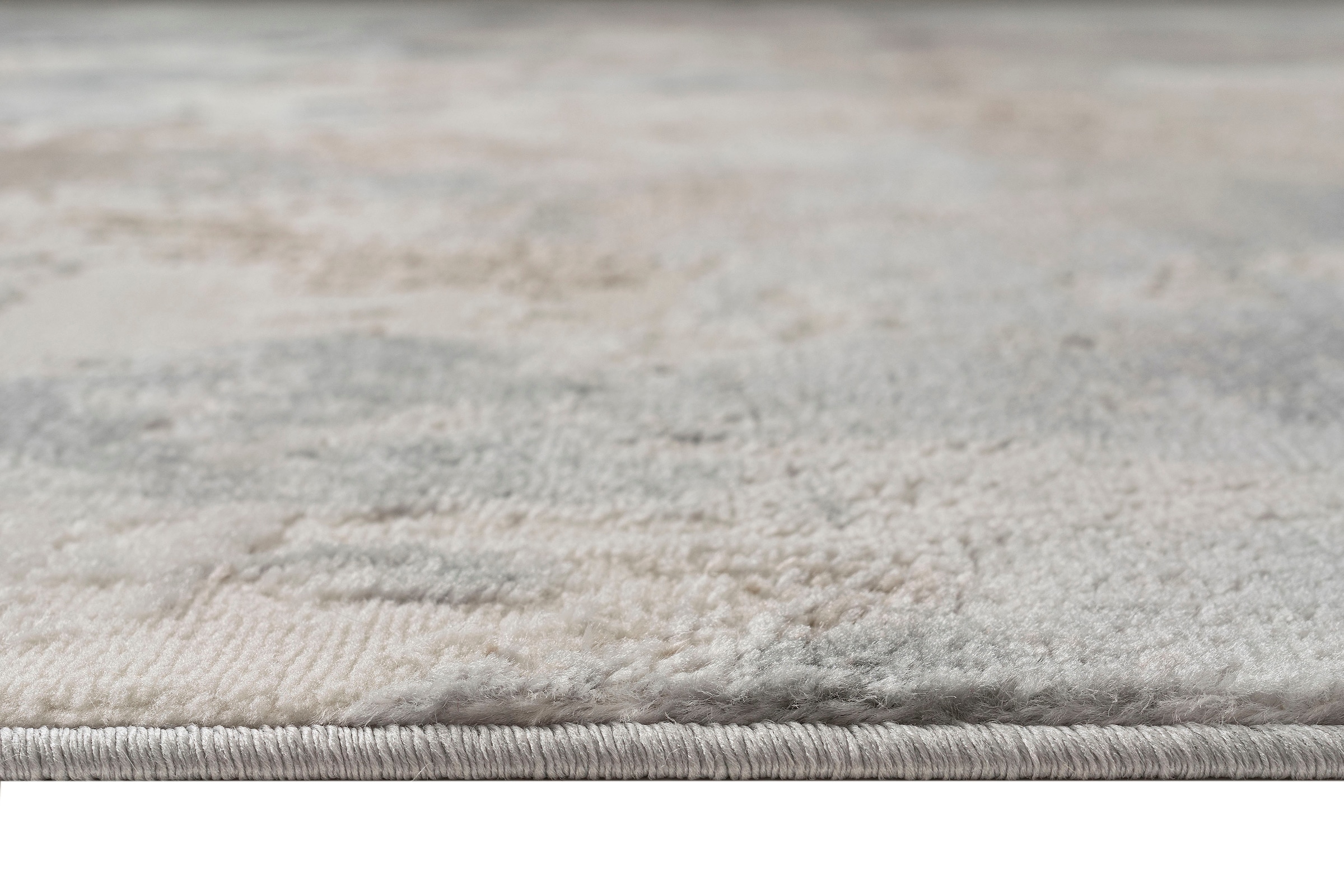 my home Teppich »Hamar«, rechteckig, 8 mm Höhe, weiche Haptik, Marmor-Optik, modernes Design, Wohnzimmer