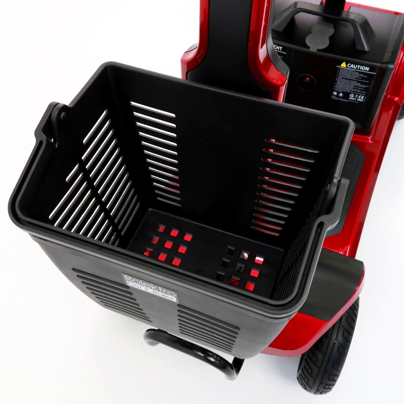 Rolektro Elektromobil »E-Quad 6 V.3 Pro, Rot, 24V-20Ah Lithium-Akku, 300 Watt« 6 km/h