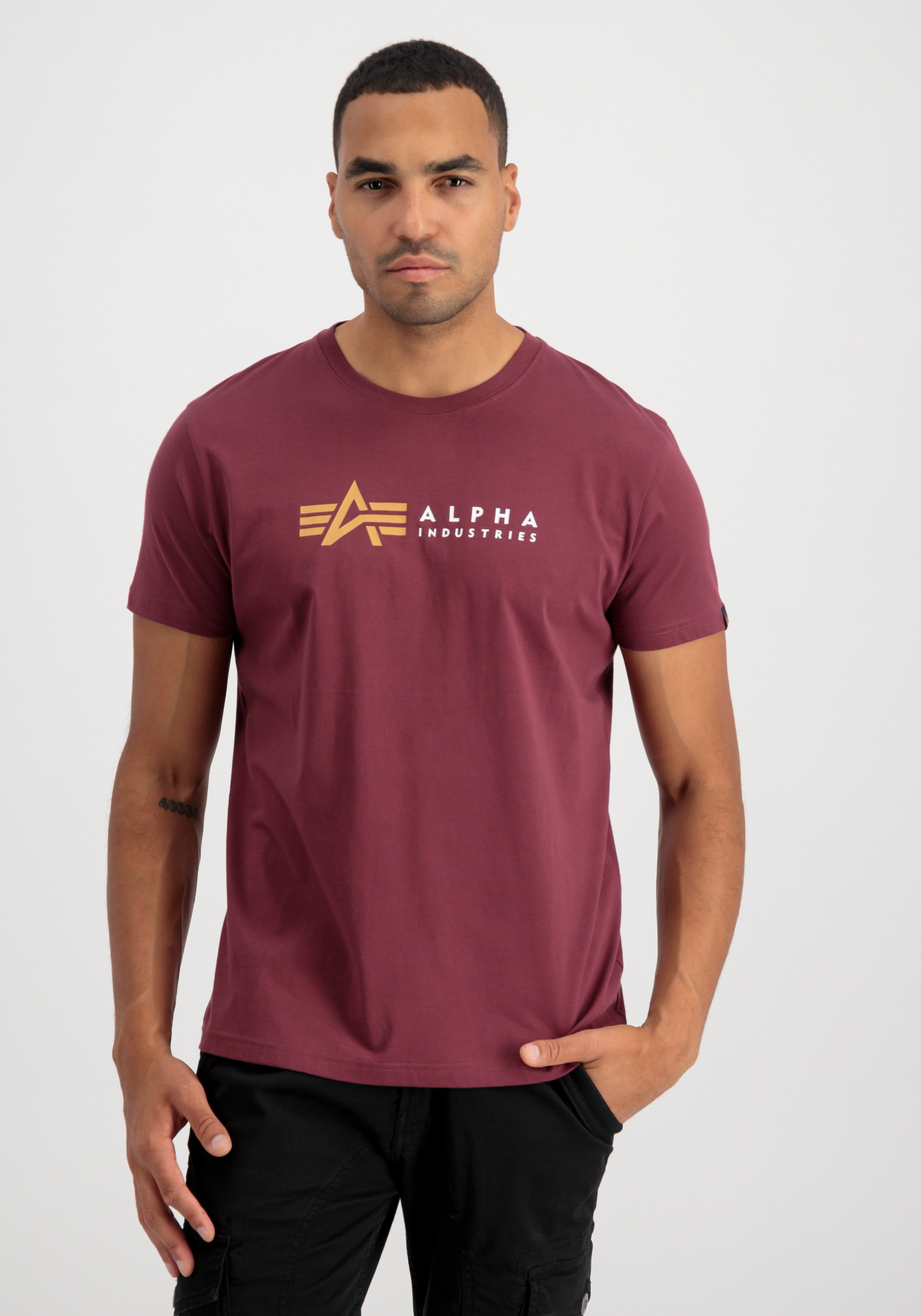 - kaufen Alpha Industries Label T-Shirt Men »Alpha T« Industries Alpha T-Shirts