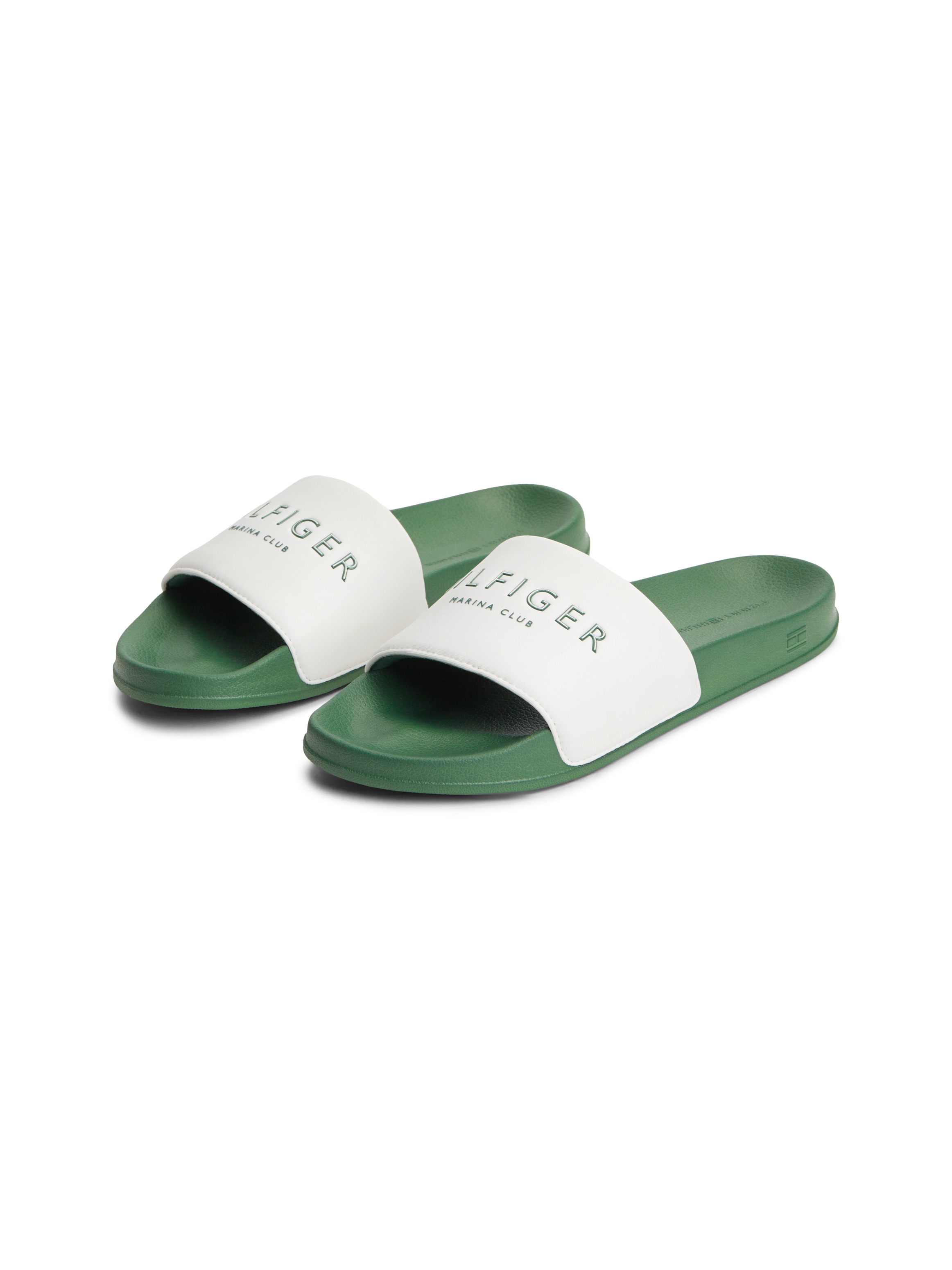 Tommy Hilfiger Pantolette »HILIFGER NEOPRENE POOL SLIDE«  Sommerschuh, Poolslide mit Kontrast-Logoschriftzug