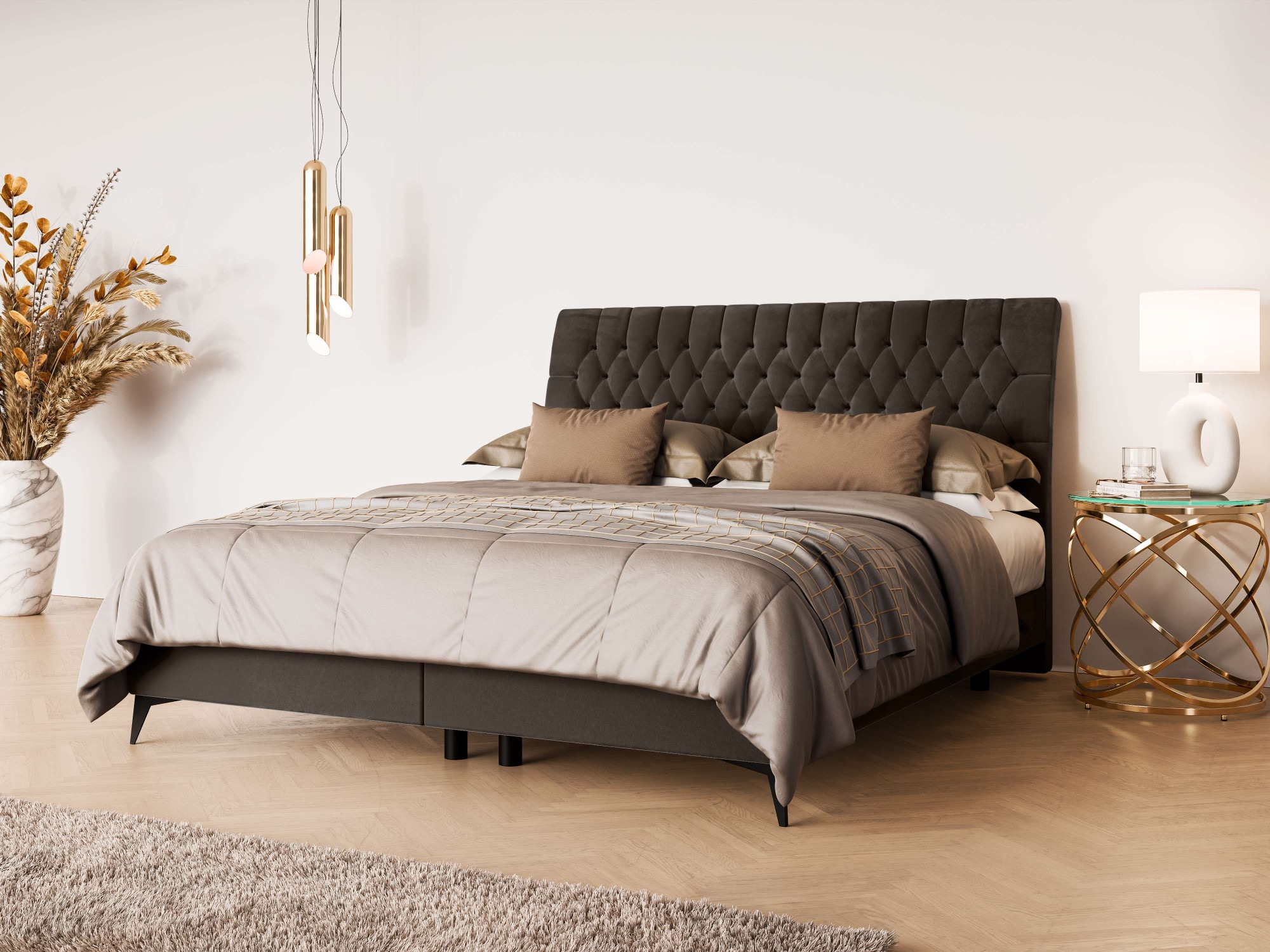 Home affaire Polsterbett »SYDNEE mit Matratze und Topper, in 2 Breiten (160 günstig online kaufen