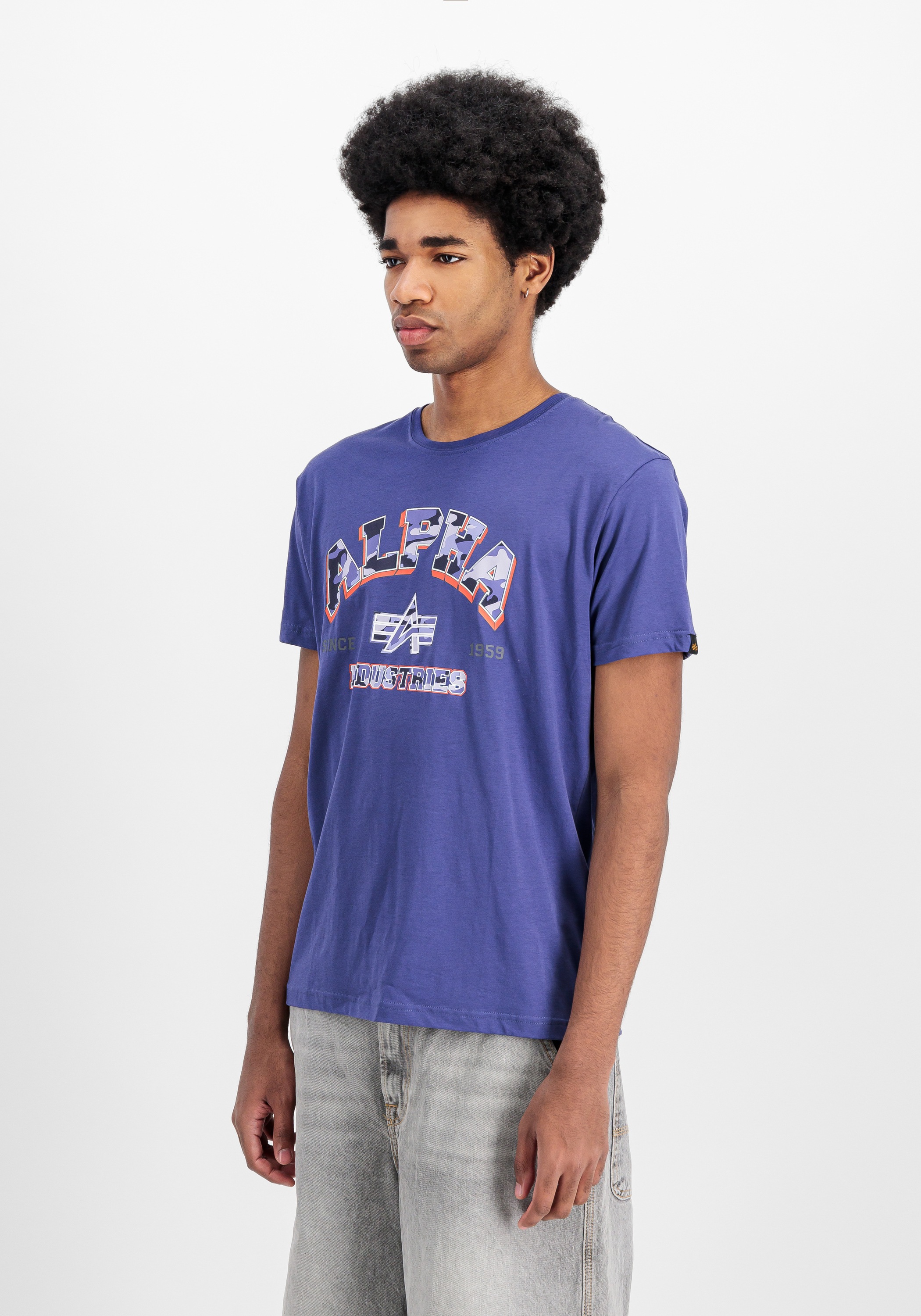 Alpha Industries T-Shirt »Alpha Industries Men - T-Shirts College Camo T«