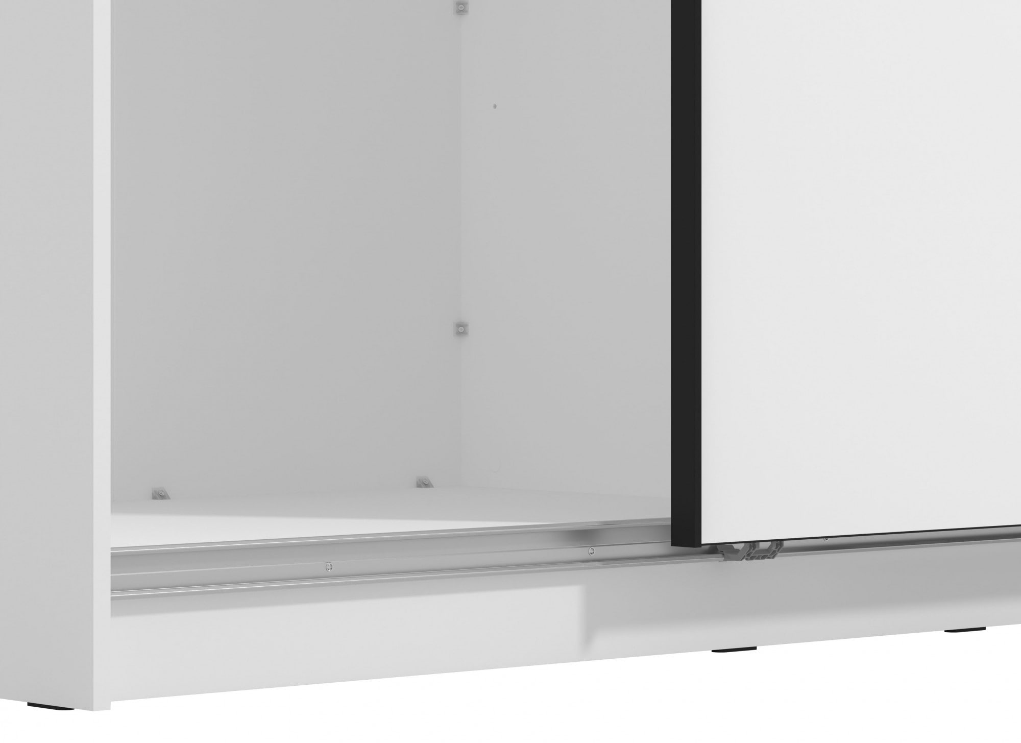 INOSIGN Schwebetürenschrank »Sierra klassischer Kleiderschrank Wäscheschrank 179 oder 217cm breit«, mit kompletter Inneneinteilung, FSC®-zertifizierter Holzwerkstoff