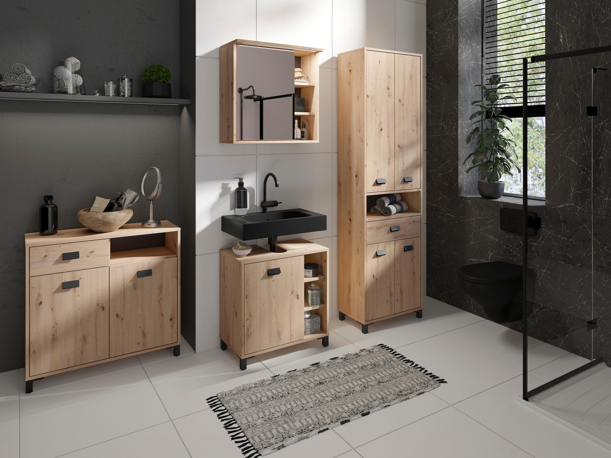 Homexperts Badkommode »Wanda«, mit sehr viel Stauraum