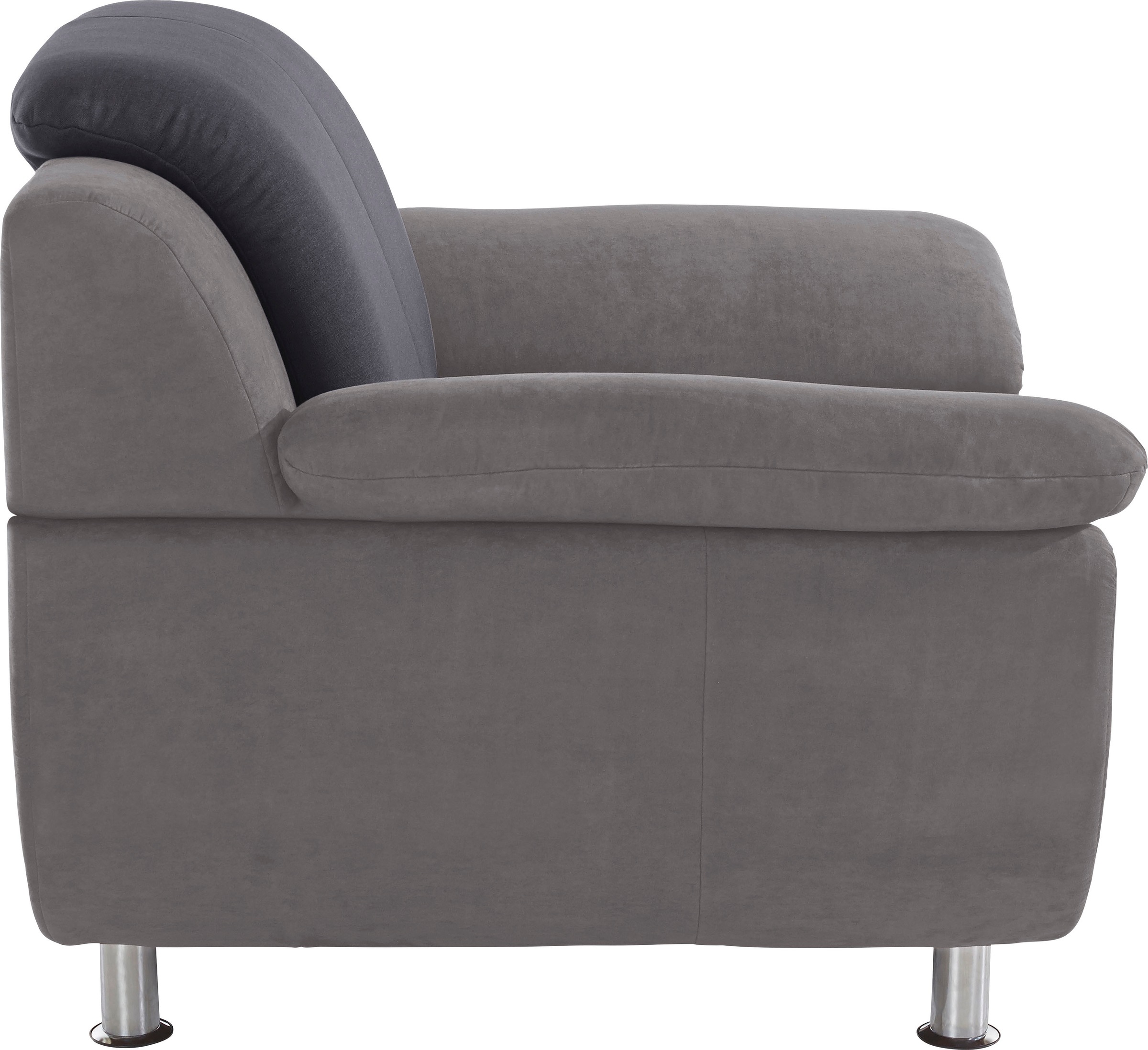 TRENDMANUFAKTUR Sessel »Rondo 3, Loungesessel« wahlweise mit komfortablem Federkern, mit extra breiten Armlehnen