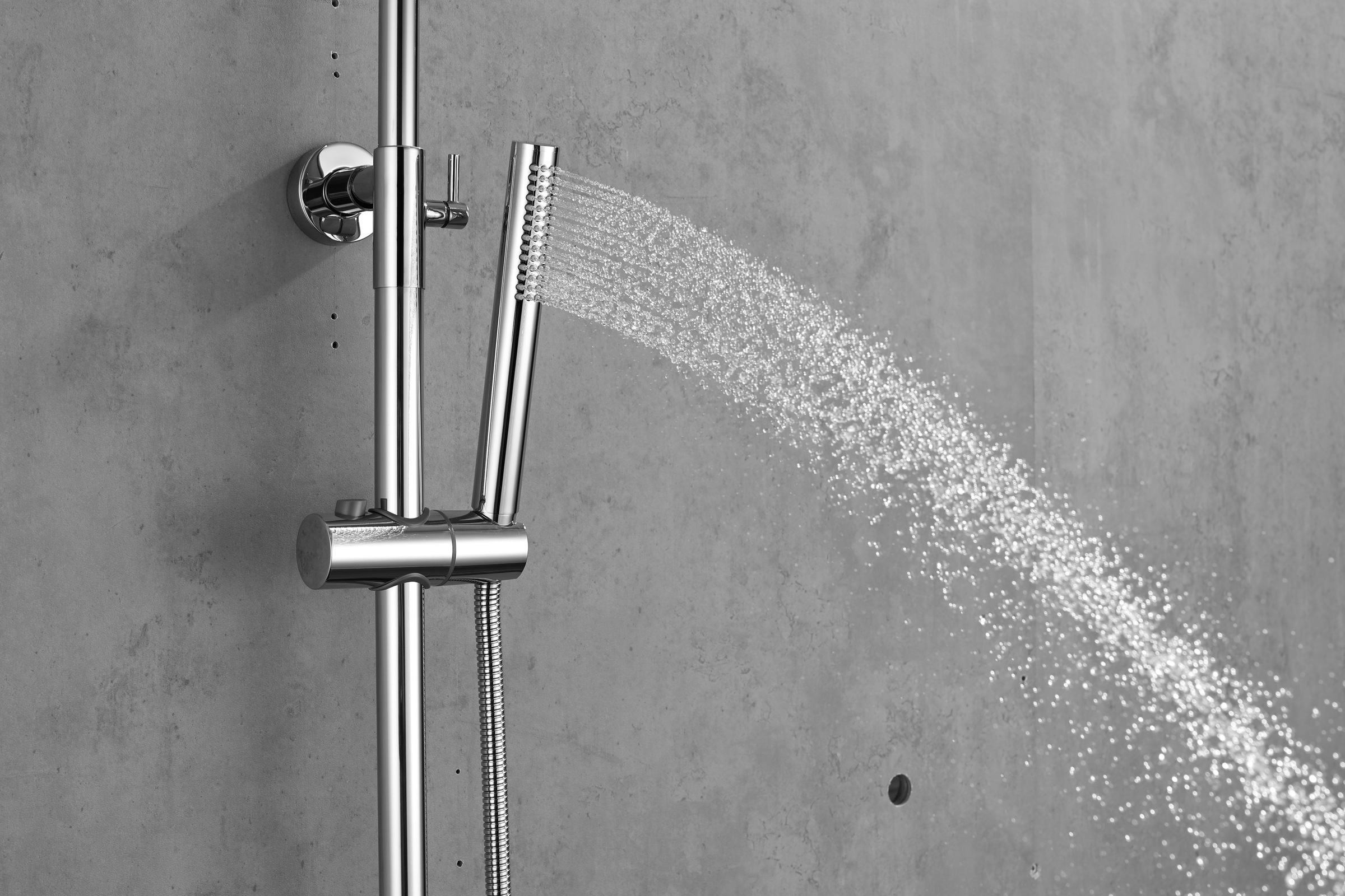 Øresund Duschsystem »Sanddorn« Set,  Überkopfbrause, Regendusche Wellnessdusche in verschiedenen Farben