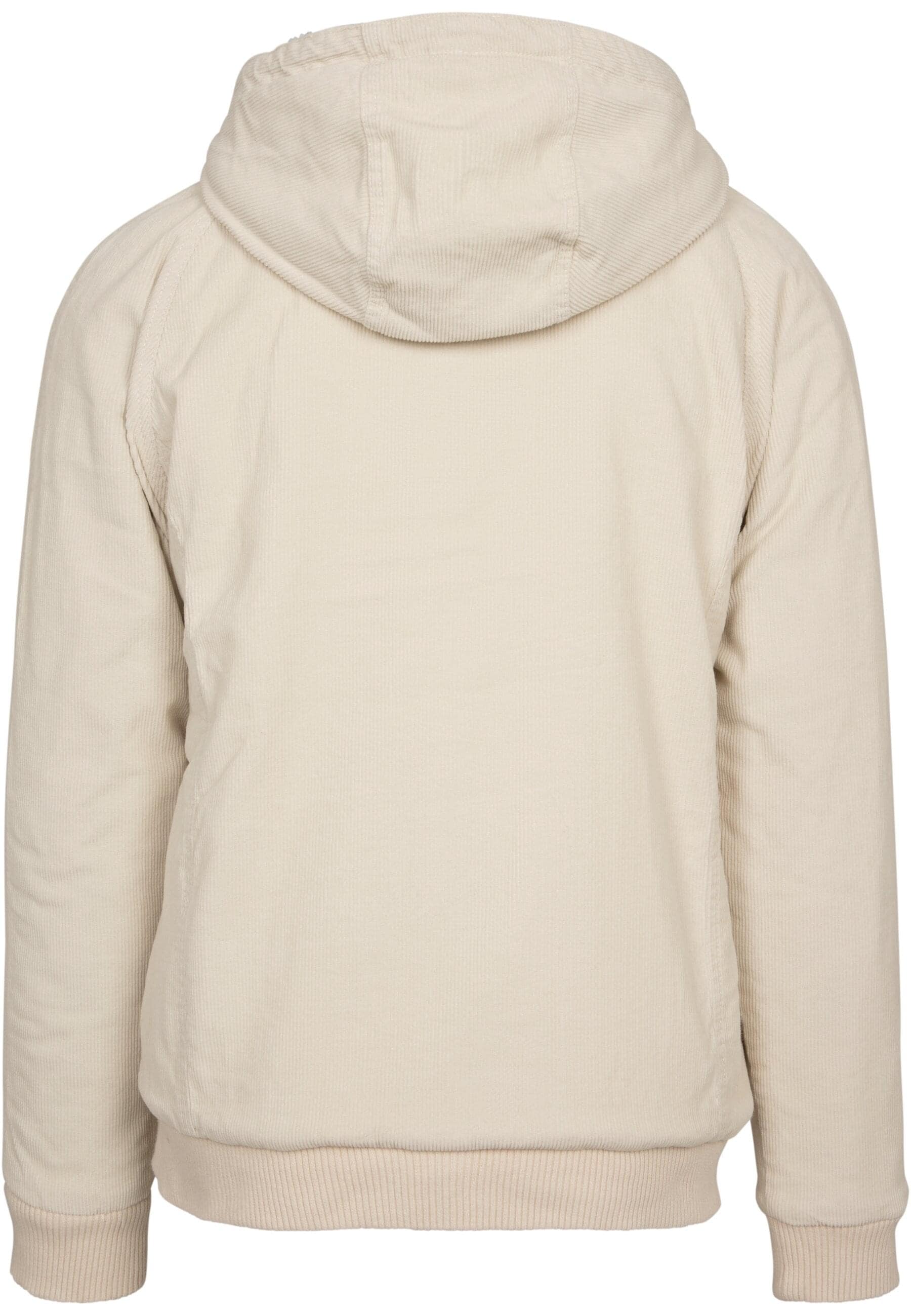 URBAN CLASSICS Winterjacke »Urban Classics Herren Hooded Corduroy Jacket« 1 Stk. tlg. mit Kapuze