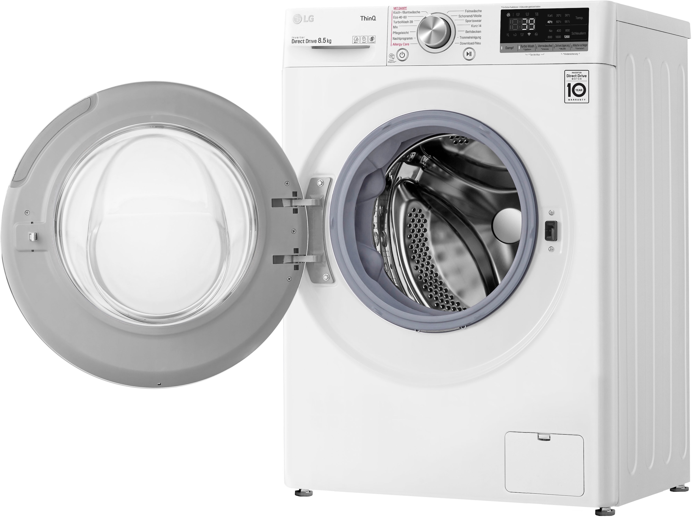 LG Waschmaschine »F2V7SLIM8E«, F2V7SLIM8E, 1200 8,5 kg, auf kaufen Rechnung U/min