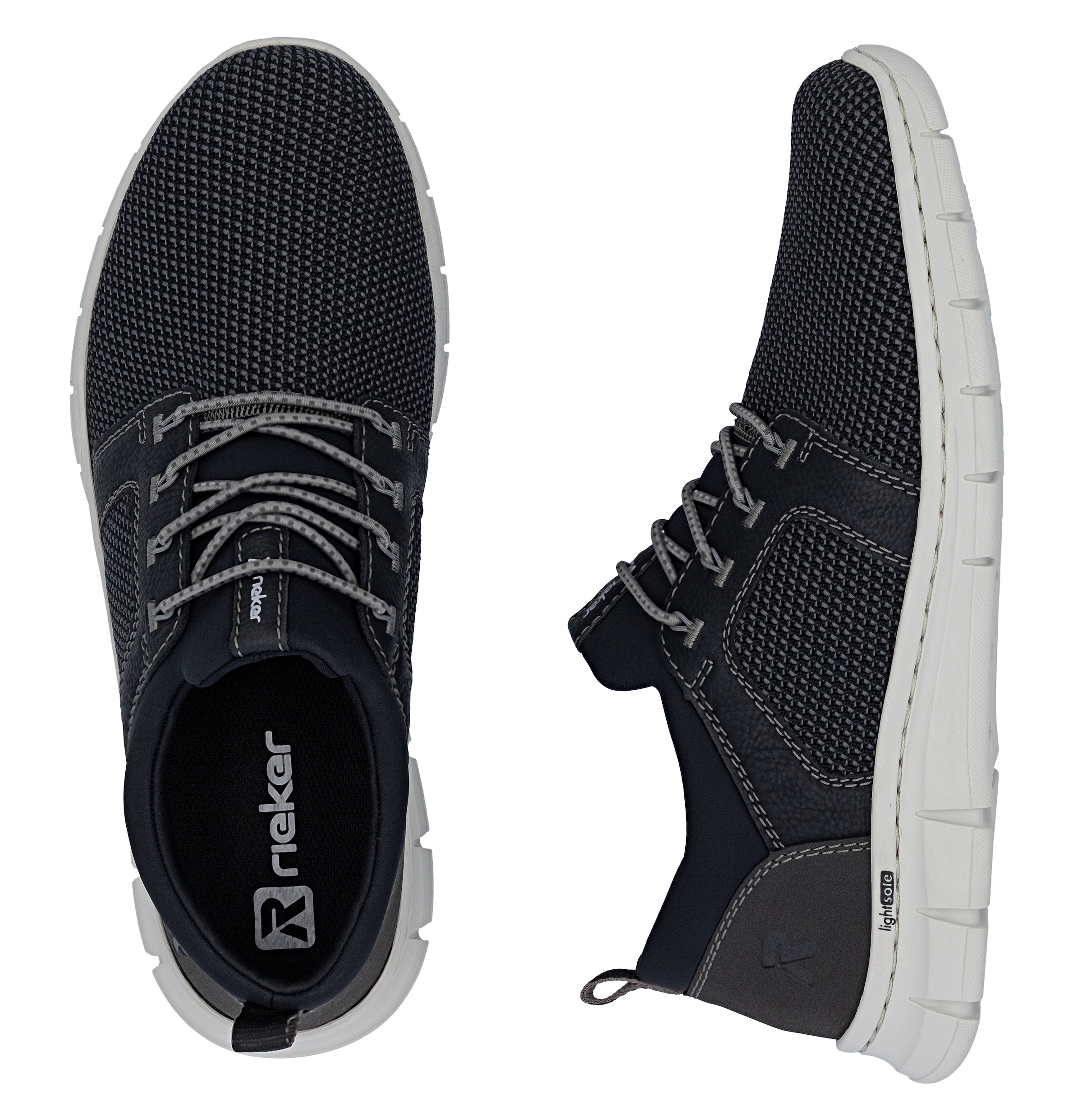 Rieker Slip-On Sneaker  Schlupfschuh, Halbschuh, Freizeitschuh mit Gummizug, zum Schlupfen