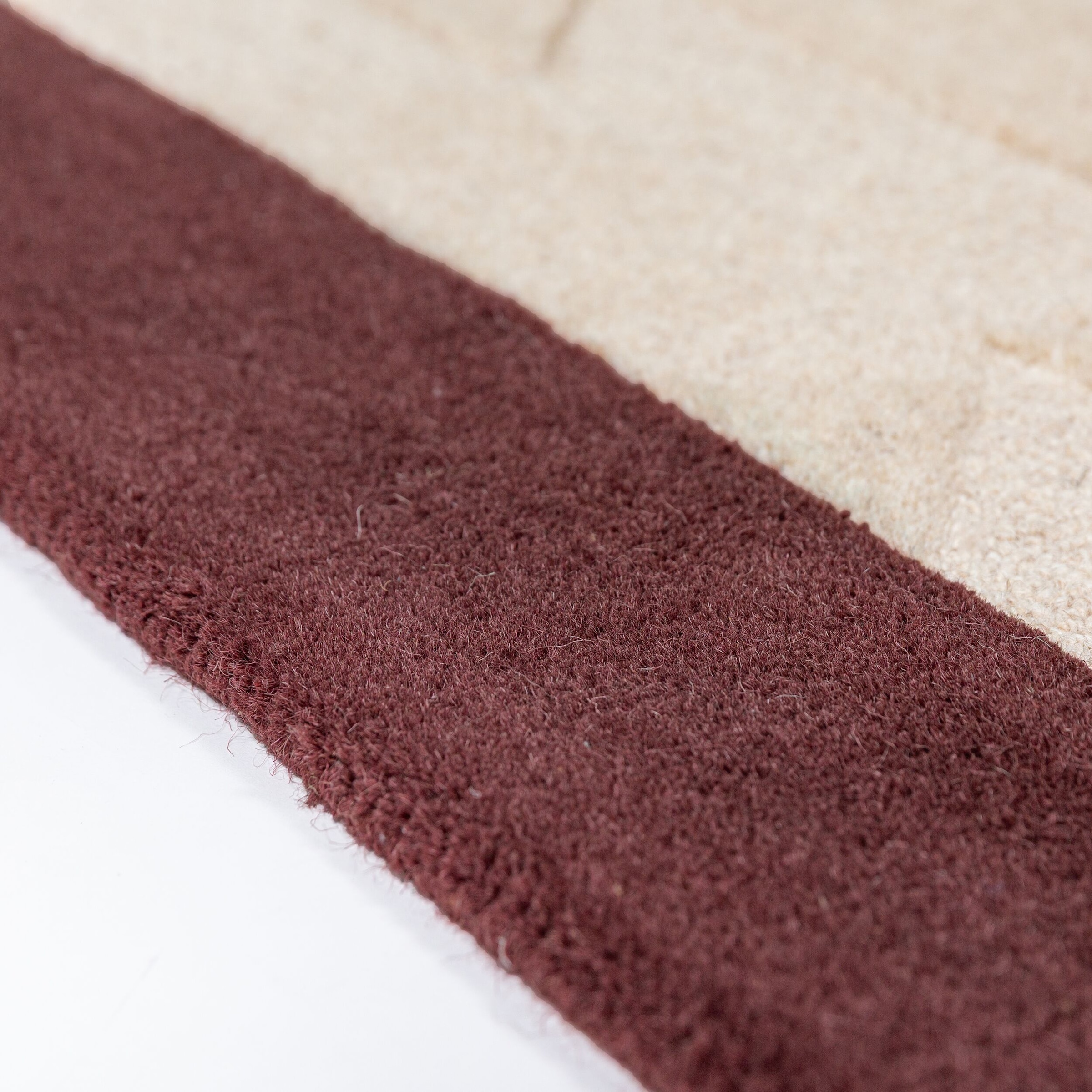 FLAIR RUGS Wollteppich »APEX« rechteckig 8 mm Höhe Handgetuftet aus 100 % Wolle mit einem Cut-and-Loop-Flor
