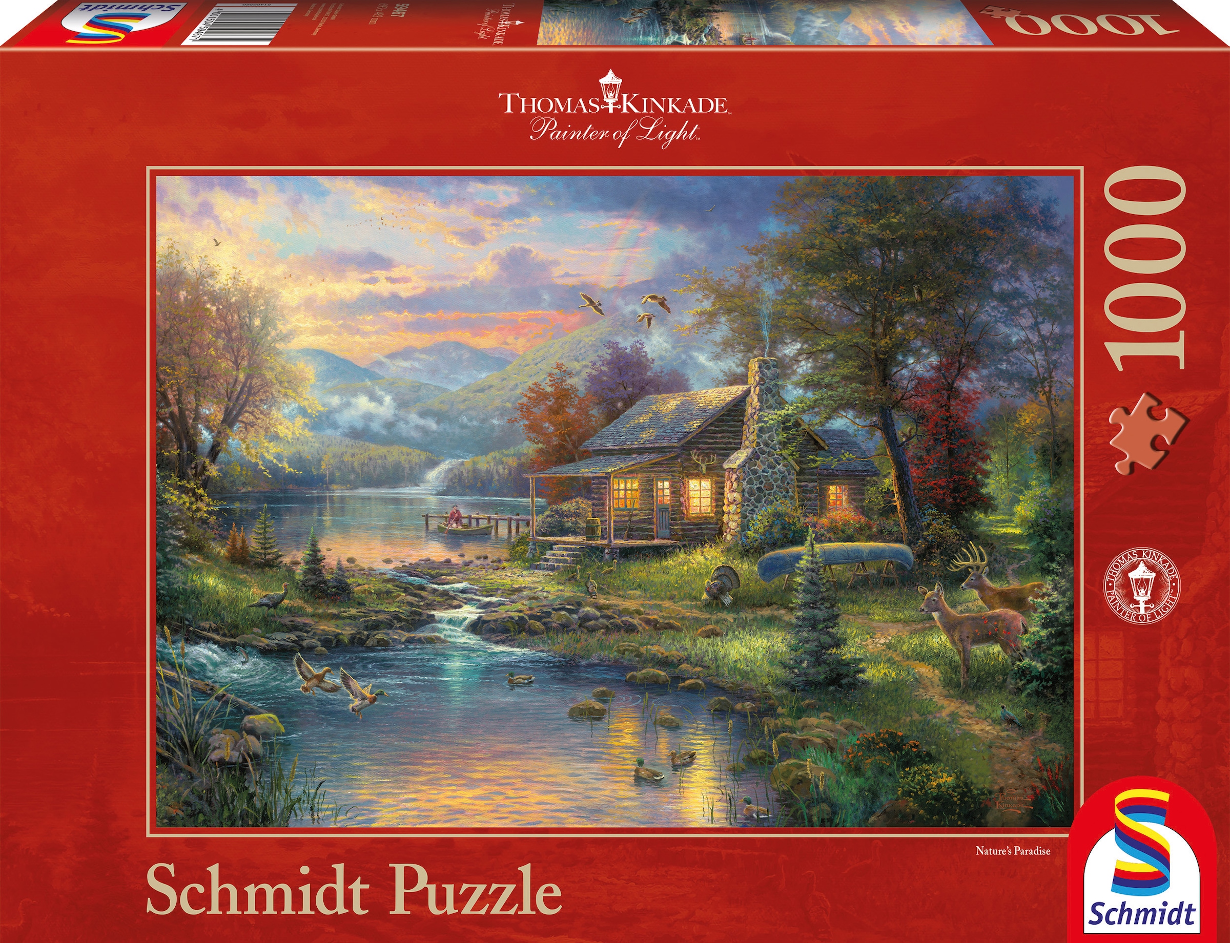 Schmidt Spiele Puzzle »Im Naturparadies«, Made in Germany