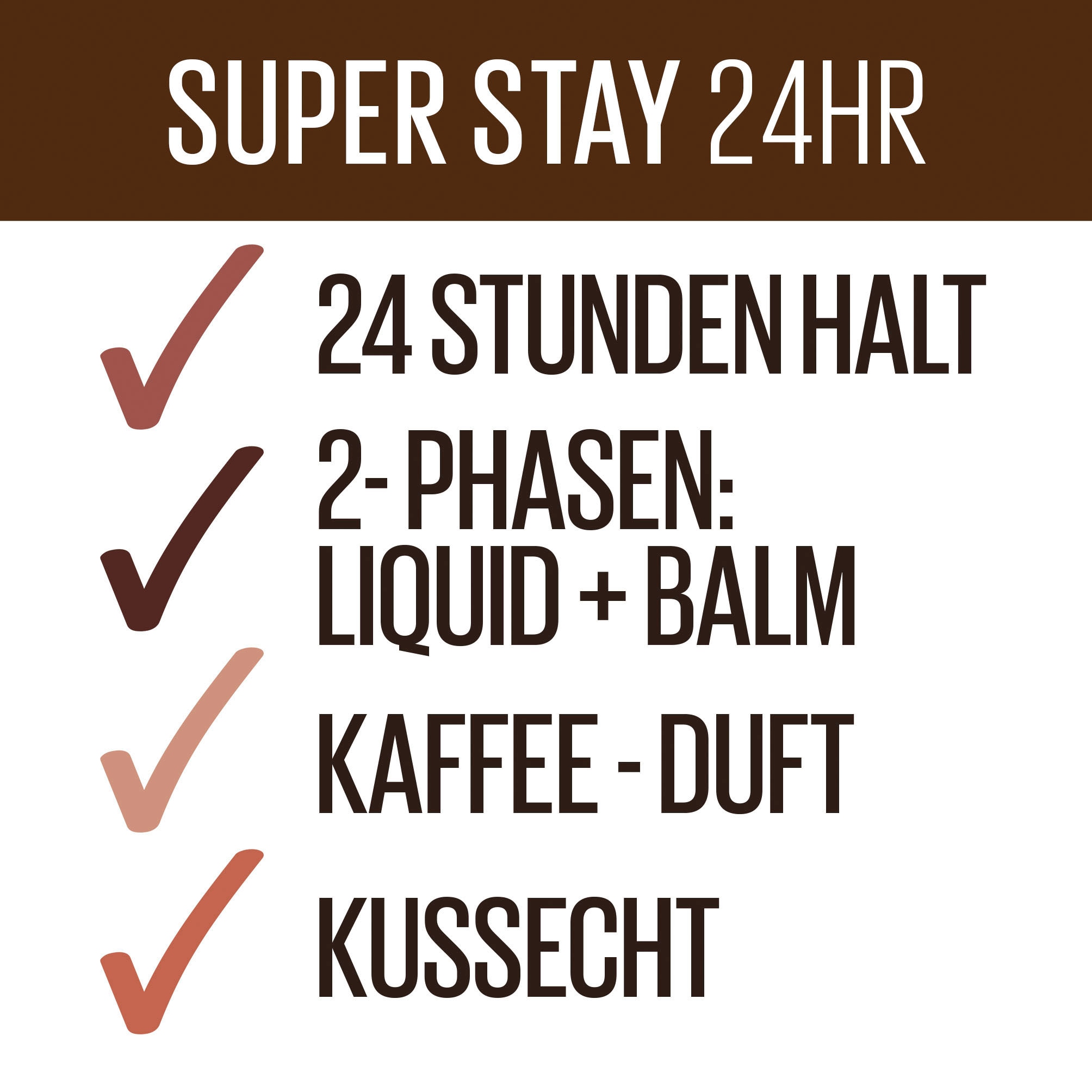 »Super 24H Lippenstift NEW YORK Coffee« Stay MAYBELLINE