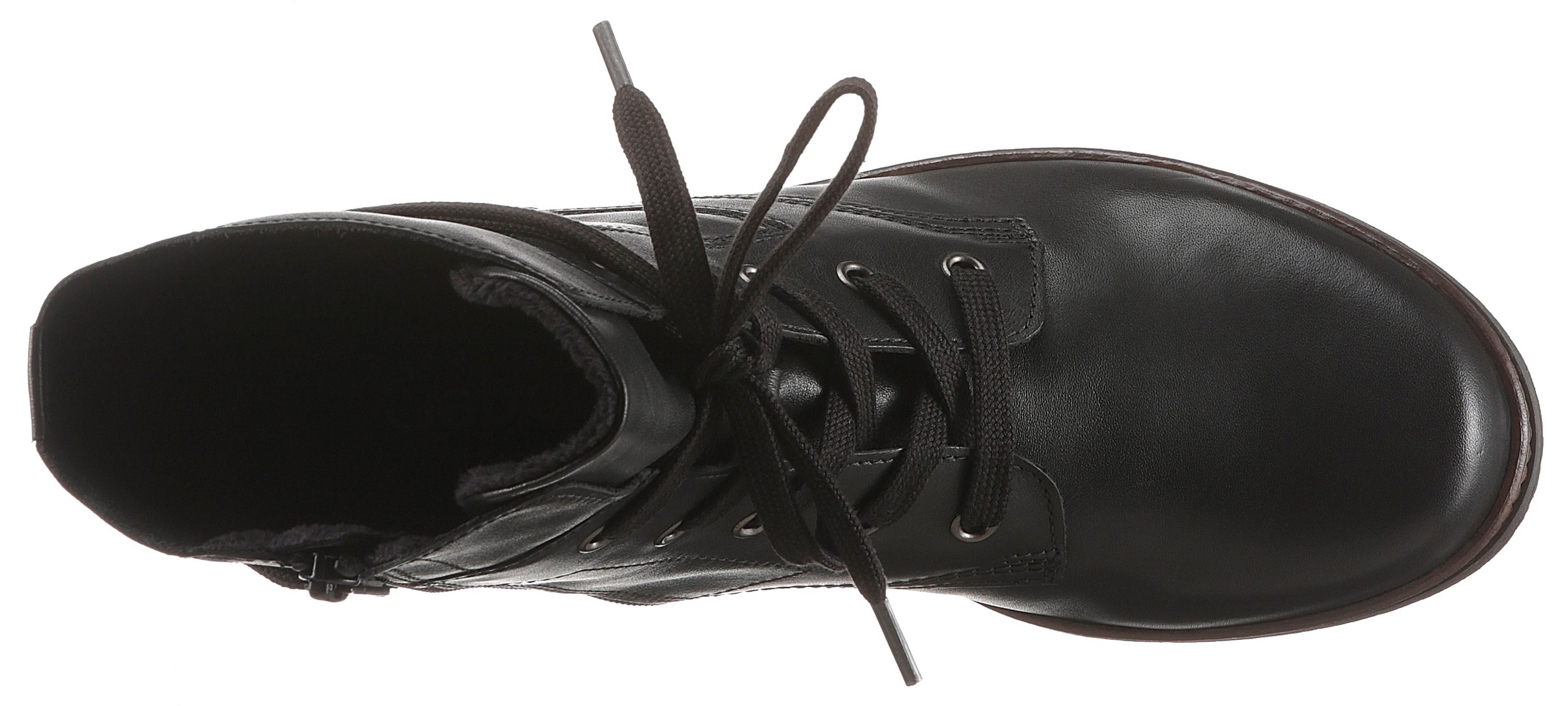 Gabor Schnürstiefelette, Blockabsatz, Schnürboots, Businessschuh mit Best Fitting Ausstattung
