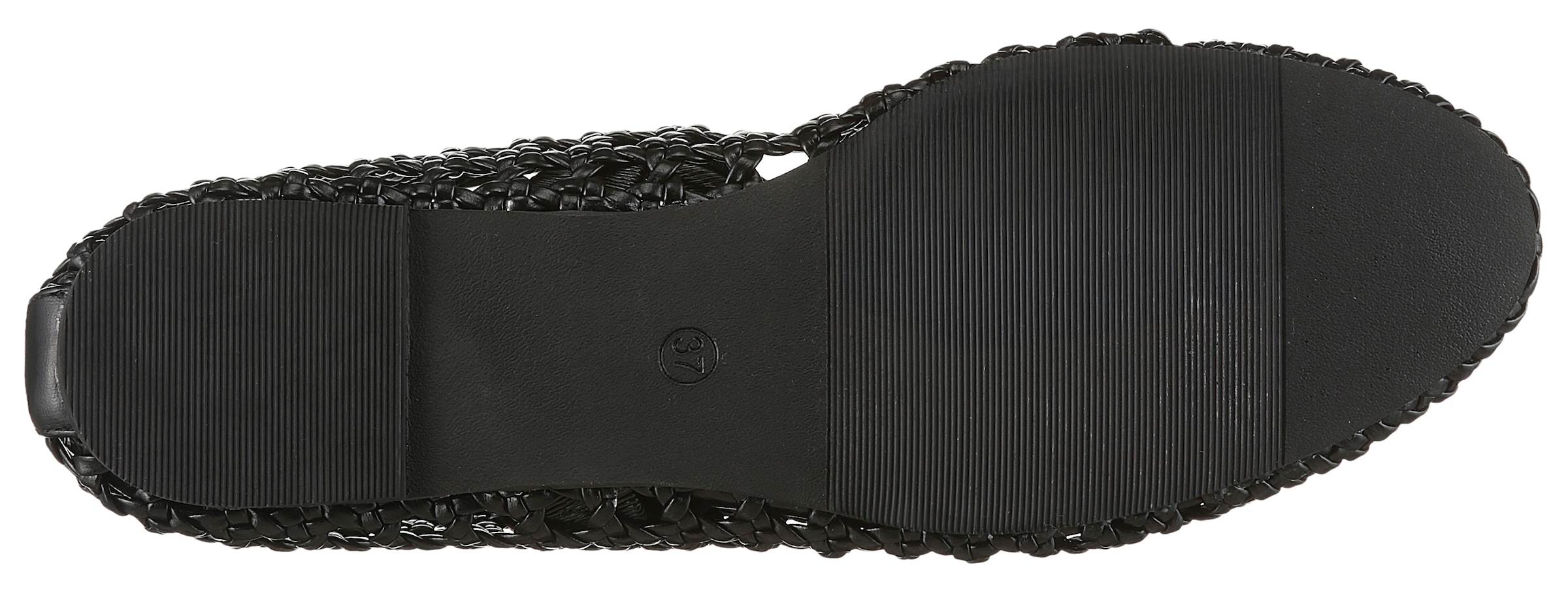 Aniston SHOES Ballerina  Sommerschuh in Flechtoptik - NEUE KOLLEKTION