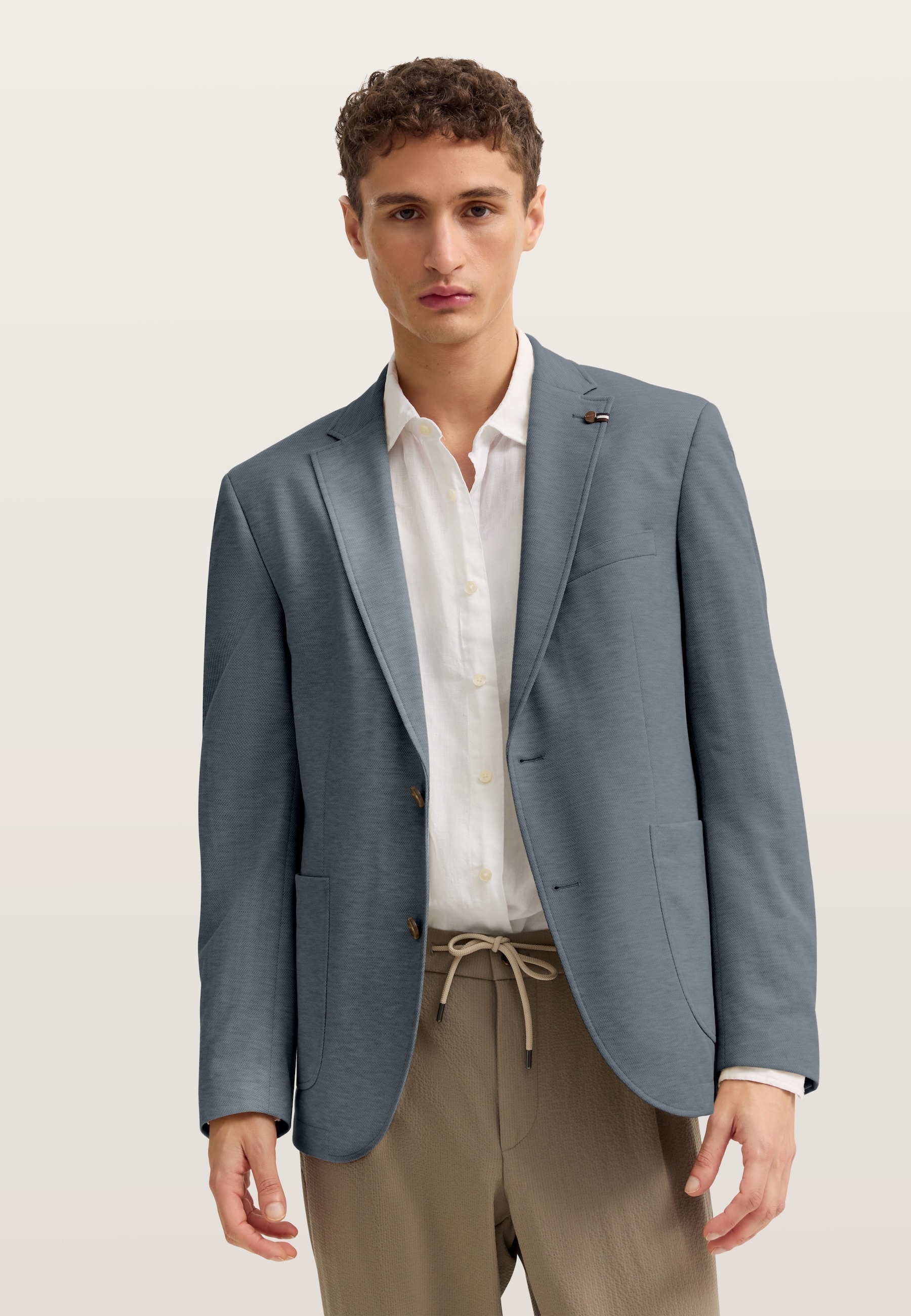 bugatti Sakko »Jersey-Artikel« mit Stretch Funktion