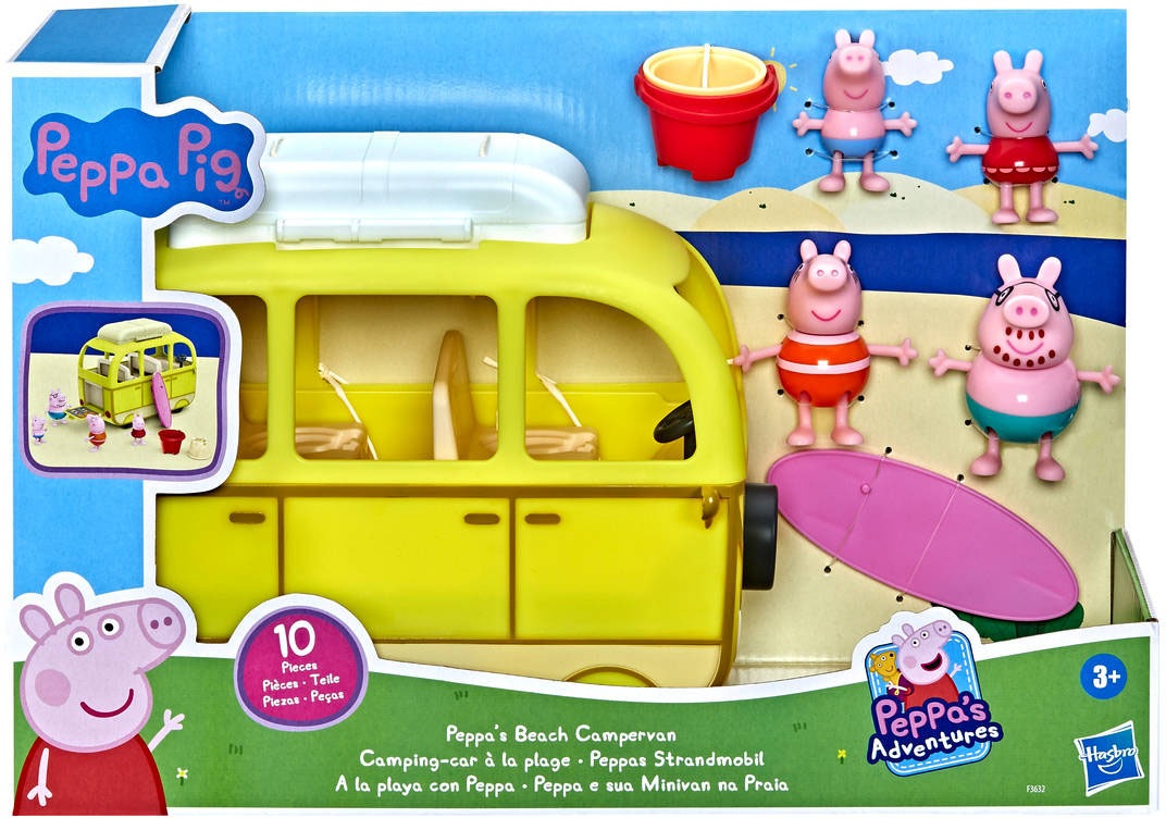 Hasbro Spielwelt »Peppa Pig, Peppas Strandmobil«
