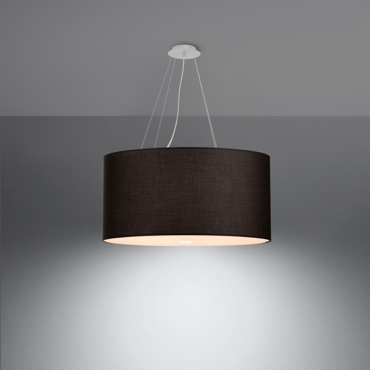 SOLLUX lighting Kronleuchter »OTTO«, 5 flammig, Leuchtmittel E27 | ohne Leuchtmittel, Slush -Einstellung