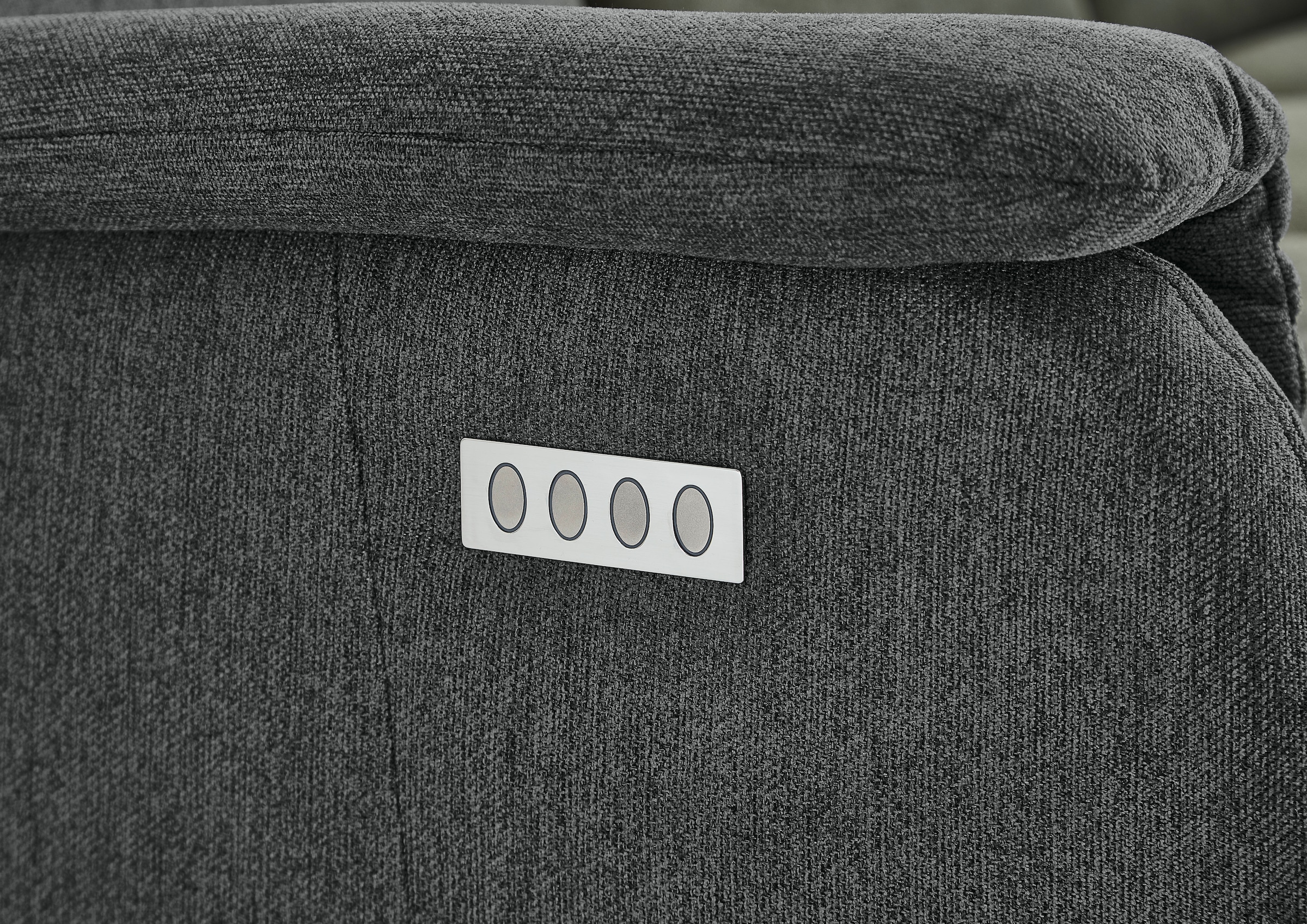 Home affaire Polstergarnitur »Turin, 2,5- & 3-Sitzer mit elektrischer Relaxfunktion« Set, 4 tlg. tlg. inkl. Tisch, USB & Steckdose, Federkern & pflegeleichtem Bezug