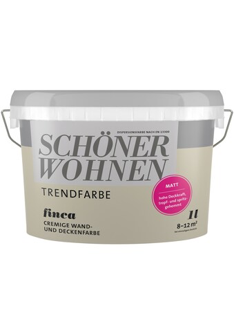 SCHÖNER WOHNEN FARBE Wand- und Deckenfarbe »TRENDFARBE«