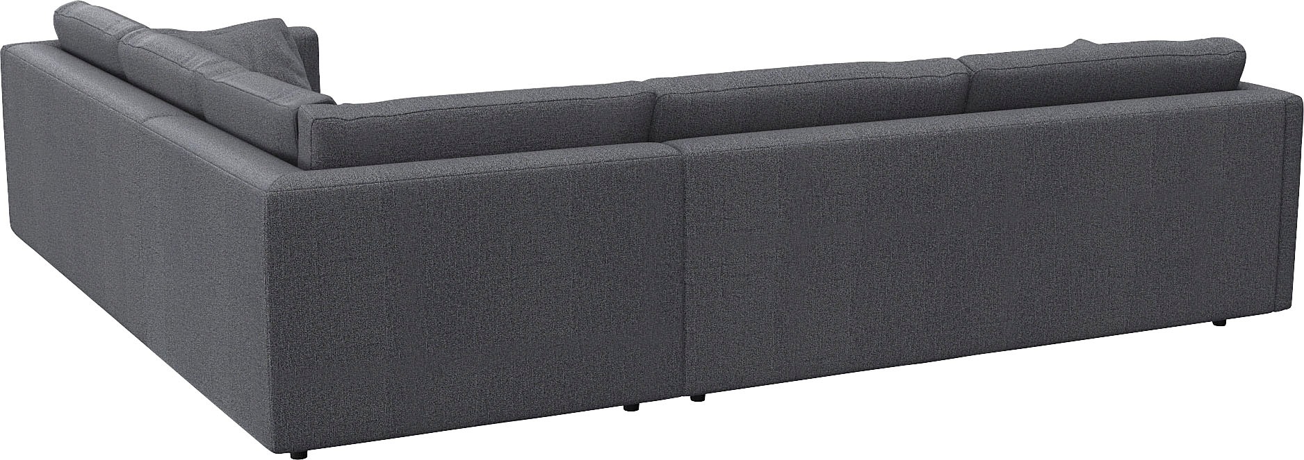 FLEXLUX Ecksofa »Lovane, elegant und zeitlos, bequem, L-Form«, Weich & anschmiegsam, große Sitztiefe auf Kaltschaum, Dekokissen inkl.