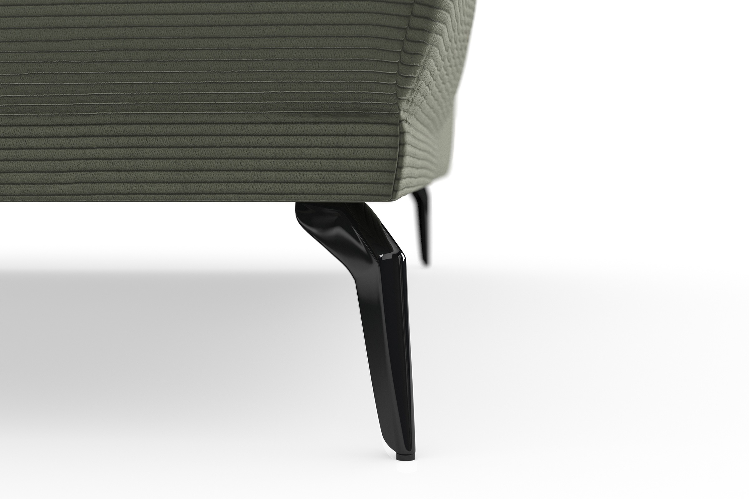 INOSIGN Ecksofa »Coco L-Form«, Sitztiefen-, Arm- und Kopfteilverstellung, Cord-Bezug, Fußhöhe 15 cm