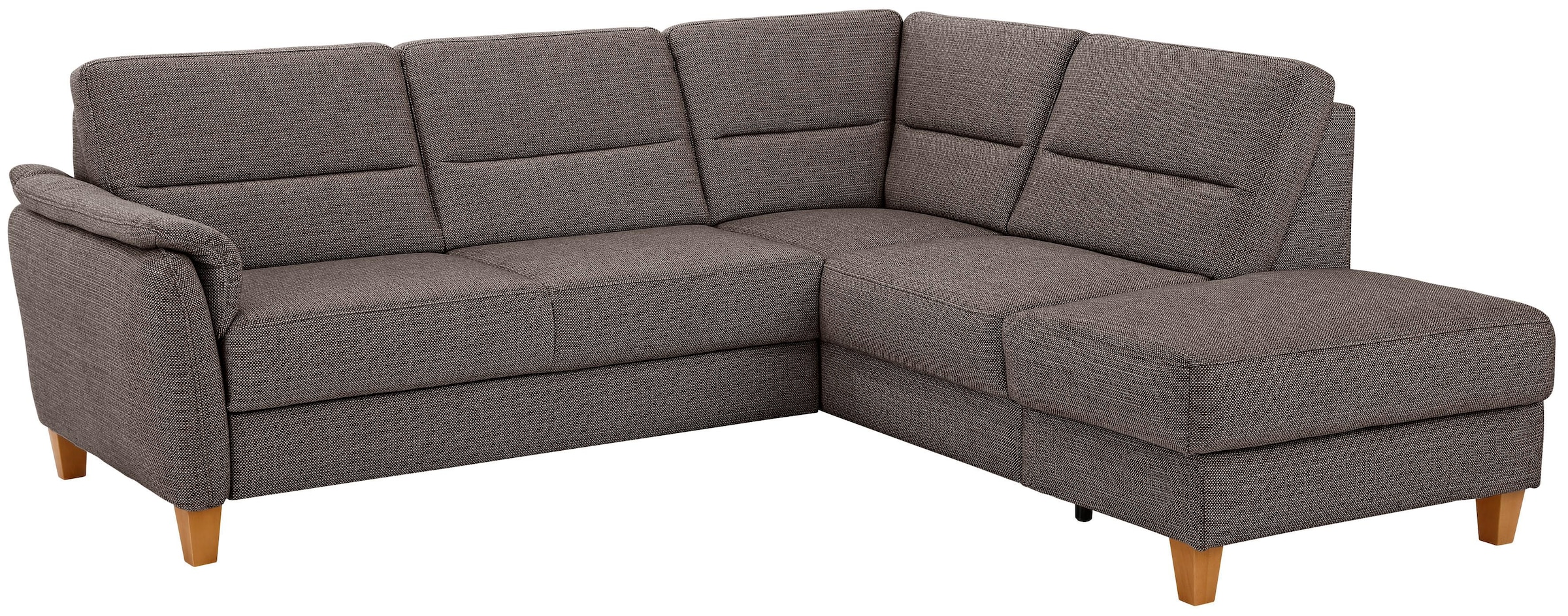 Home affaire Ecksofa »Palmera L-Form«, Federkern, wahlweise mit Bettfunktion und mit/ohne Stauraum