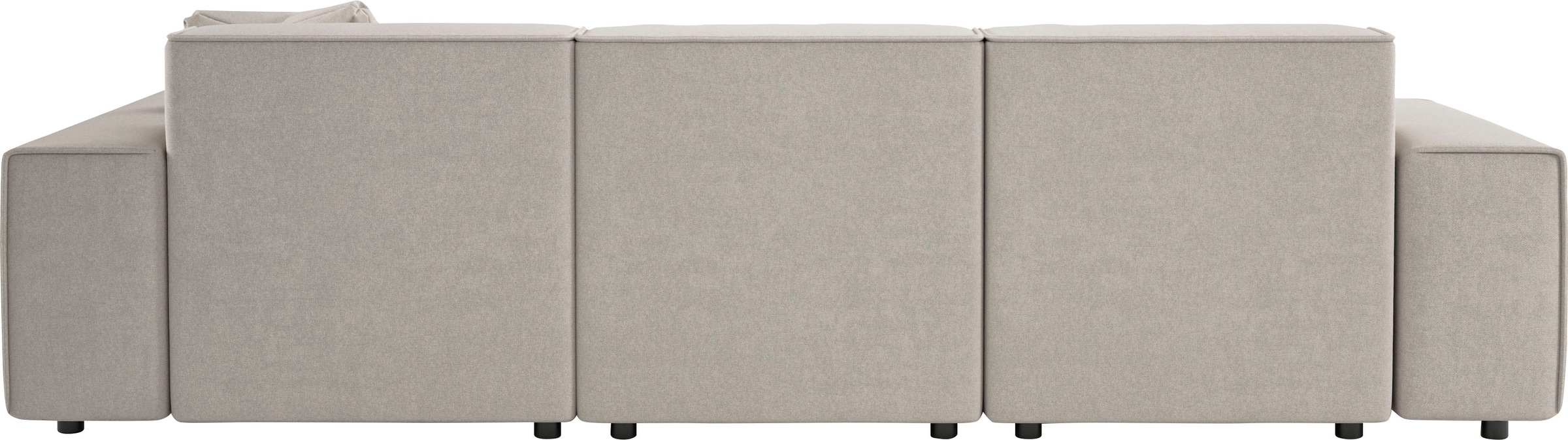 andas Ecksofa »Glimminge L-Form auch in Breitcord, Feincord + Easy care-Bezug,«, Breite 264, Zierkissen