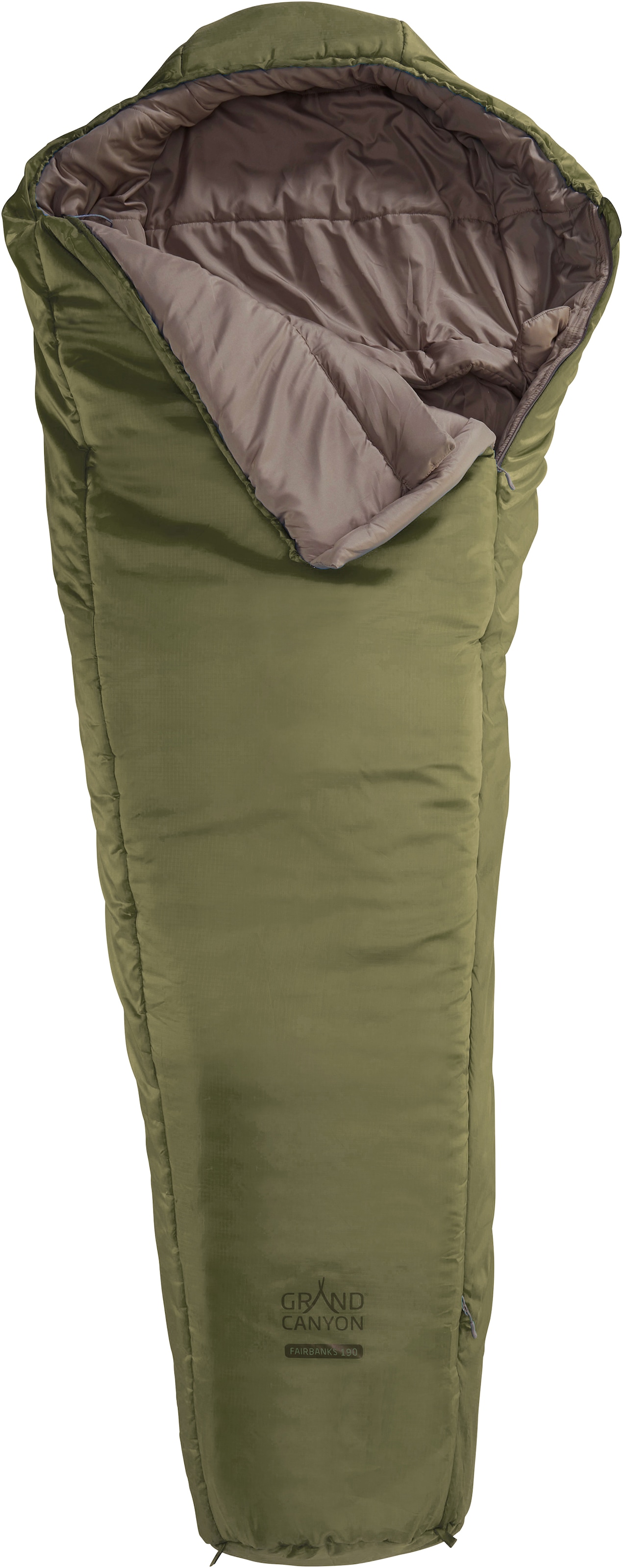 GRAND CANYON Mumienschlafsack »FAIRBANKS«, (2 tlg.)