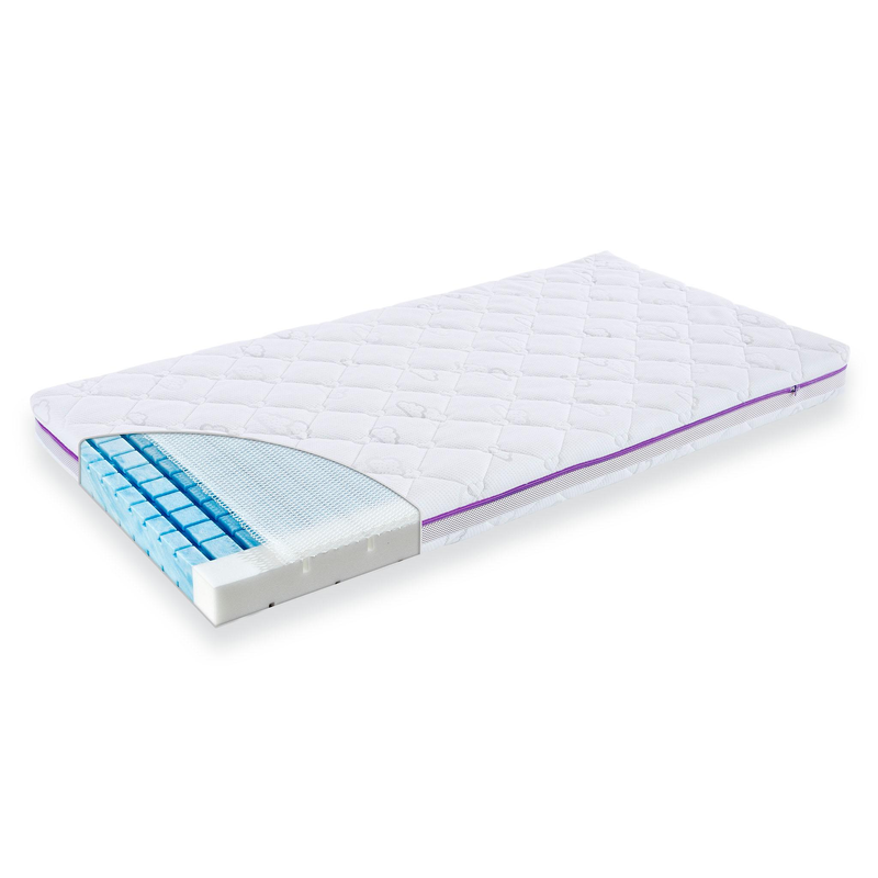 TRÄUMELAND Kindermatratze »Brise« 11 cm hoch 1 Stk. tlg. weiß Bezug (oben): 70% Polyester, 30% Lyocell (TENCEL ). Bezug (unten): 70% Polyester, 30%...