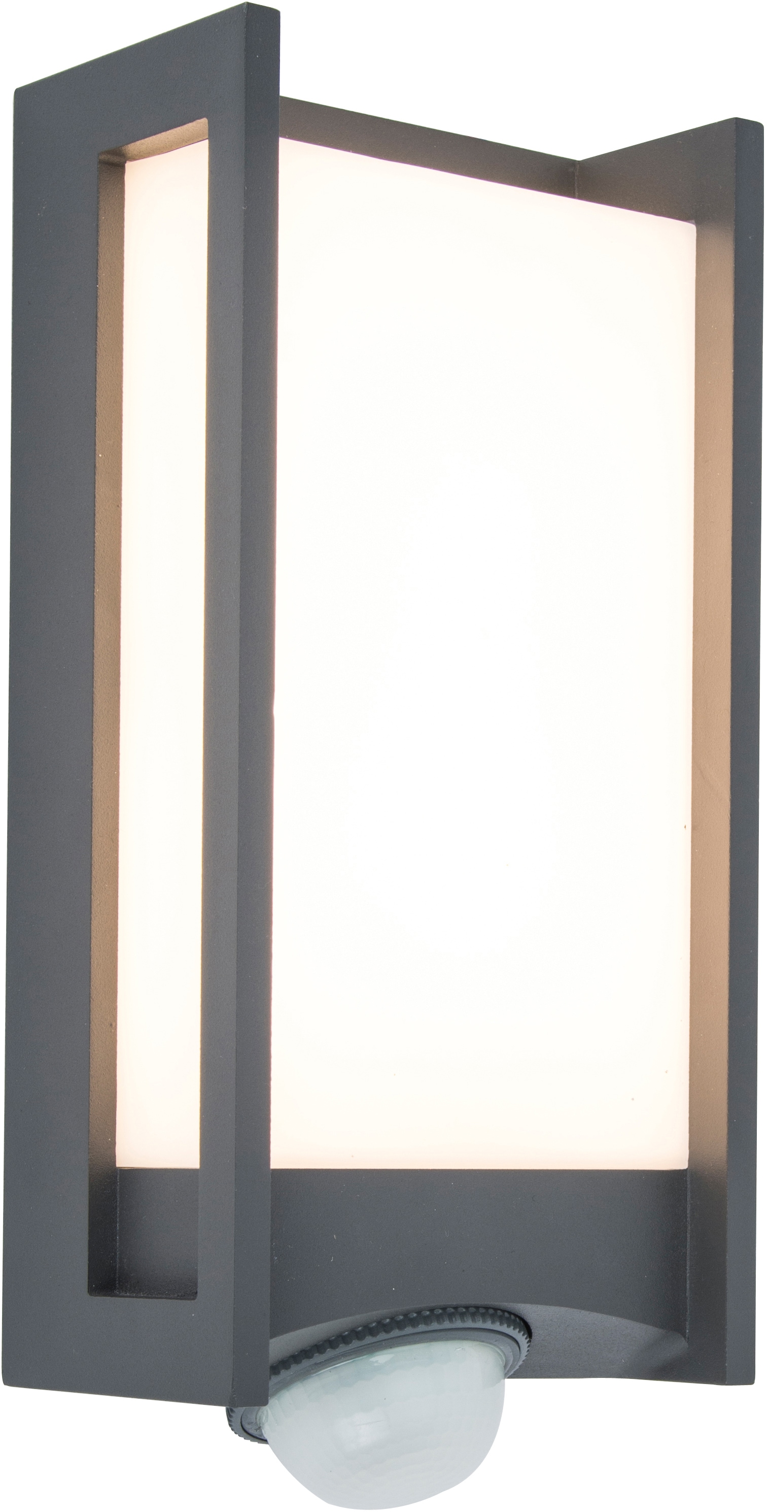 LUTEC LED Außen-Wandleuchte »QUBO«, Leuchtmittel LED-Modul | LED fest integriert