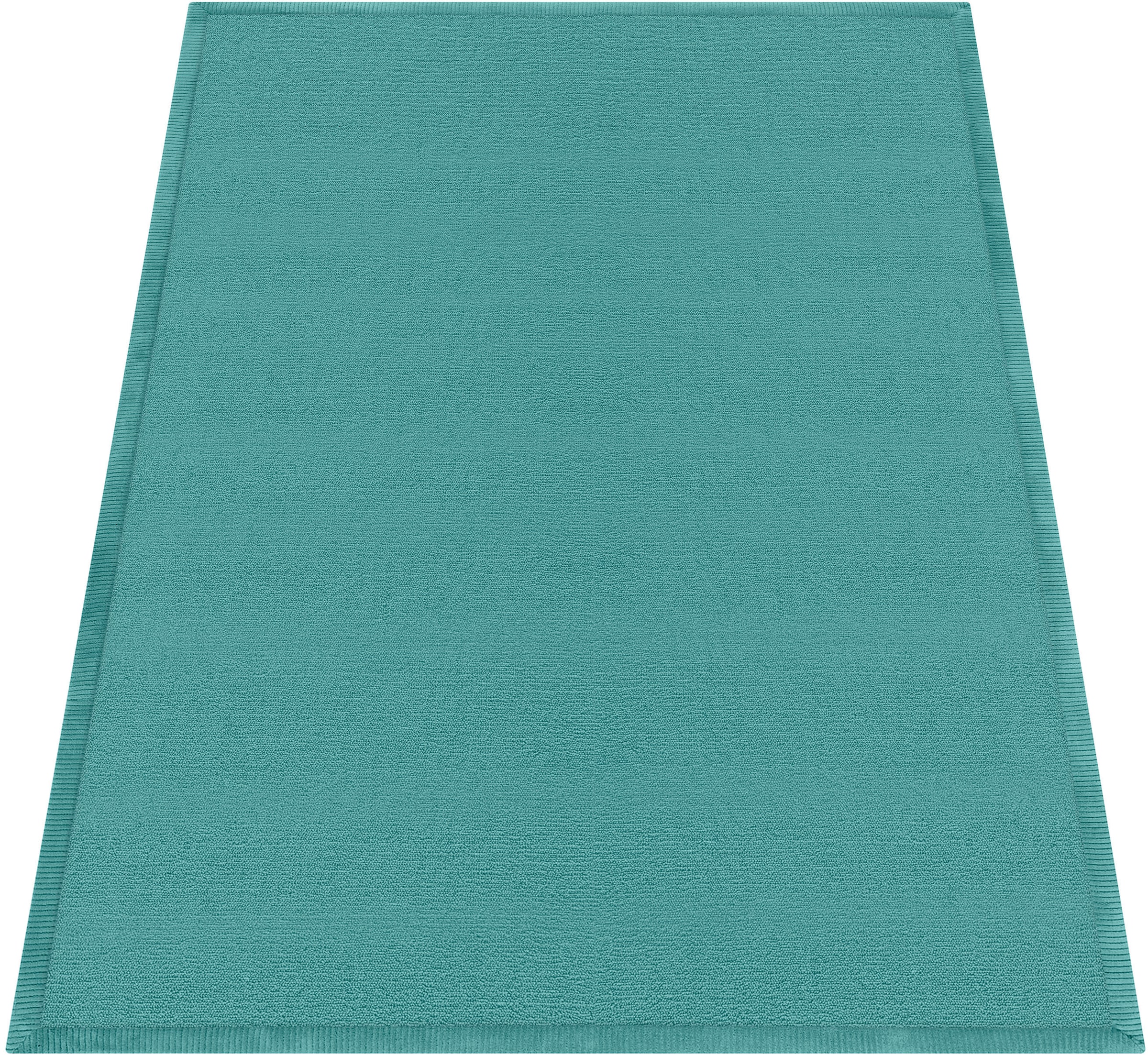 Paco Home Teppich »Tatami 475«, rechteckig, 24 mm Höhe, Kurzflor, Uni-Farbe günstig online kaufen