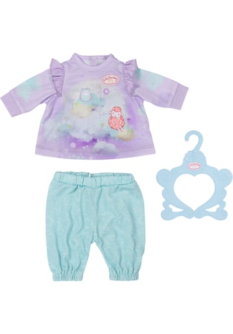 Baby Annabell Puppenkleidung »Sweet Dreams Schlafanzug, 43 cm«, mit Kleiderbügel kaufen