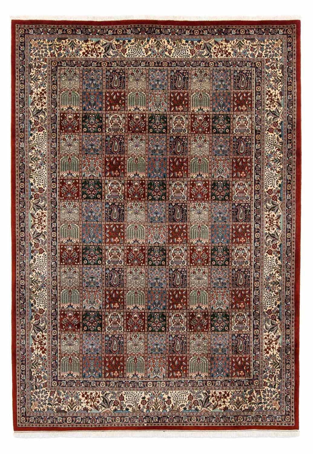 morgenland Wollteppich »Moud Felder 290 x 205 cm«, rechteckig, 10 mm Höhe, günstig online kaufen