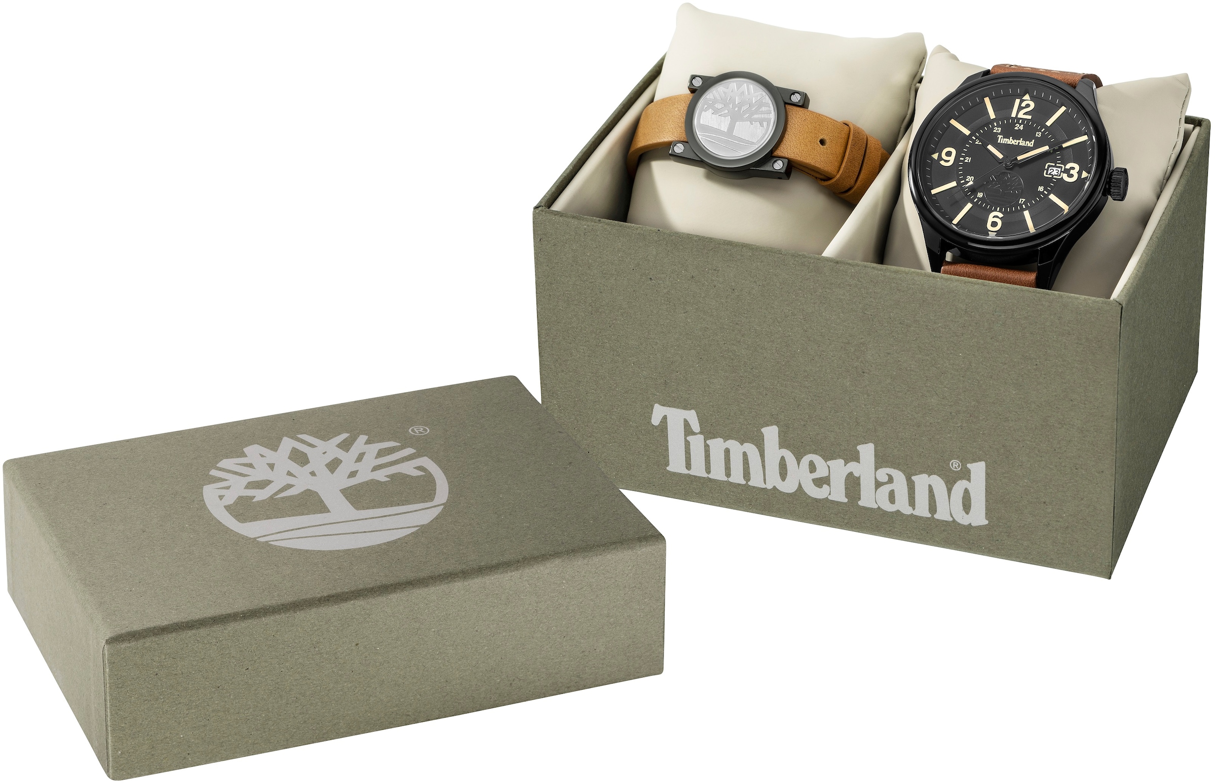 Timberland Quarzuhr »BLAKE-SET, TBL.BLAK.SET.20«, (Set, 2 tlg., Uhr mit  Schmuck-Armband) im Online-Shop bestellen