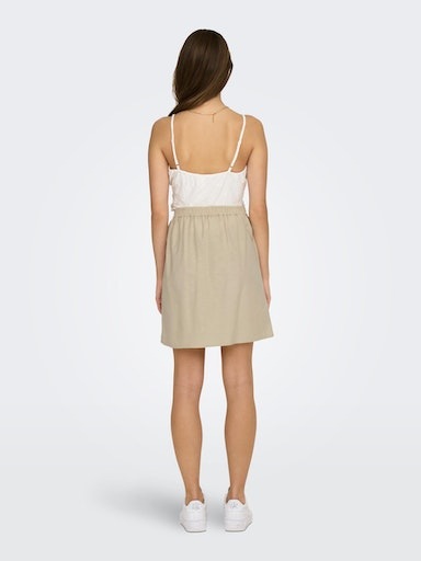 2. Bild von ONLY Minirock »ONLKERRY MW SHORT BUT LINEN BL SKIRT PNT«