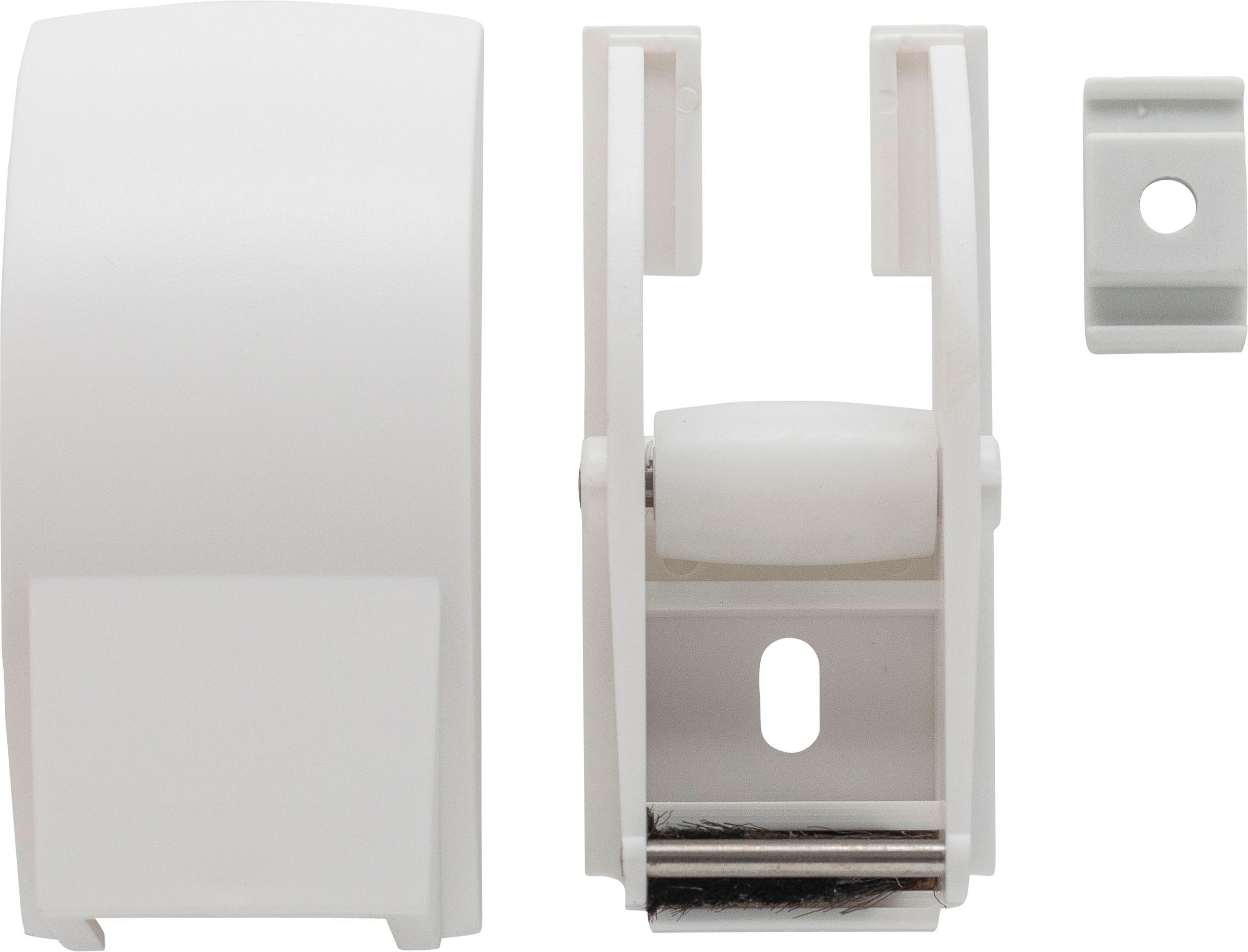 SCHELLENBERG Rollladen-Gurtführung »Duo Plus für das Rollladensystem Maxi« Set, 1 Stk. tlg. inkl. Blende, Zugluftdichtung und Gurtleitrolle