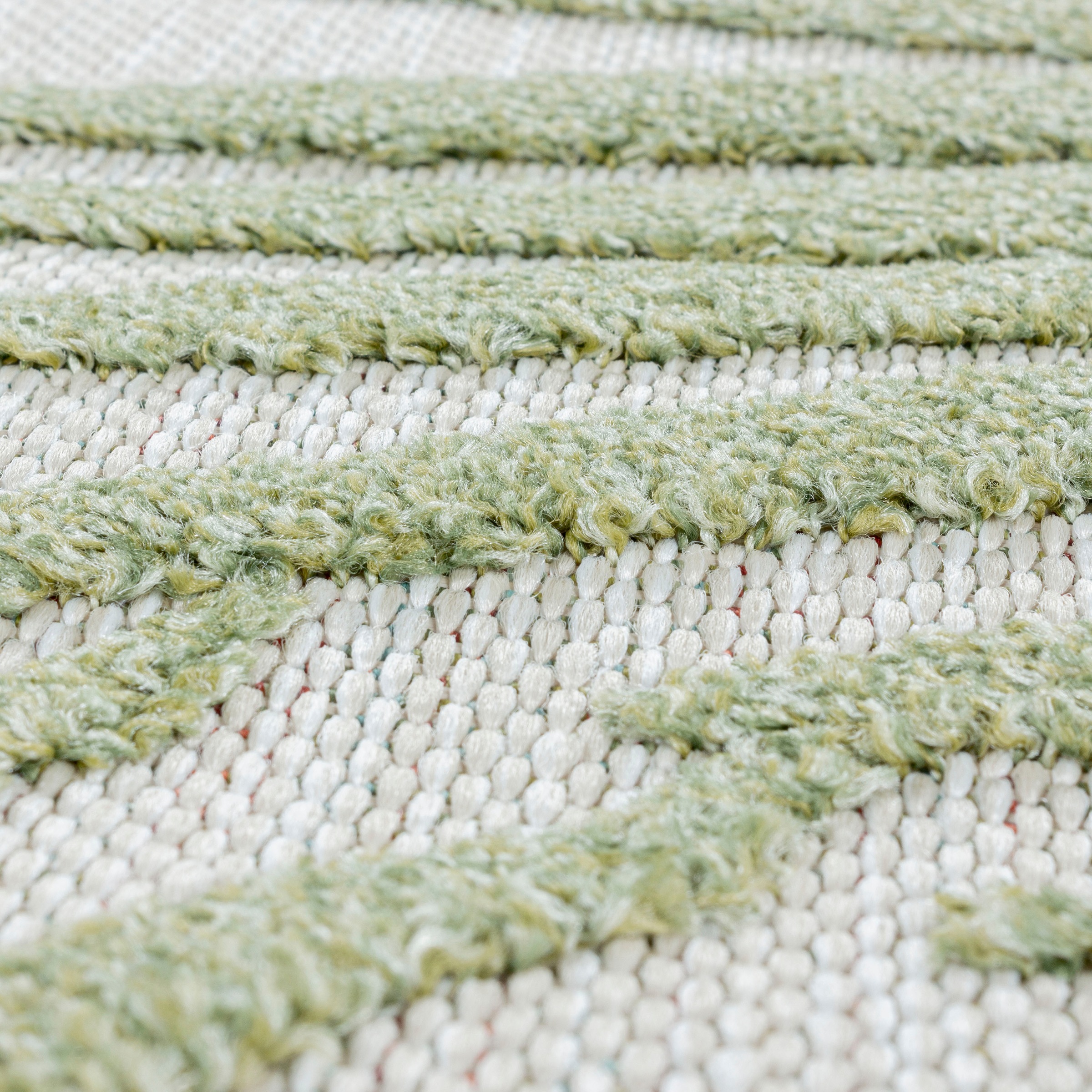 Ayyildiz Teppiche Teppich »BAHAMA 5155«, rechteckig, 8 mm Höhe, Läufer, Flachflor mit Hoch-Tief-Struktur, In-und Outdoor geeignet