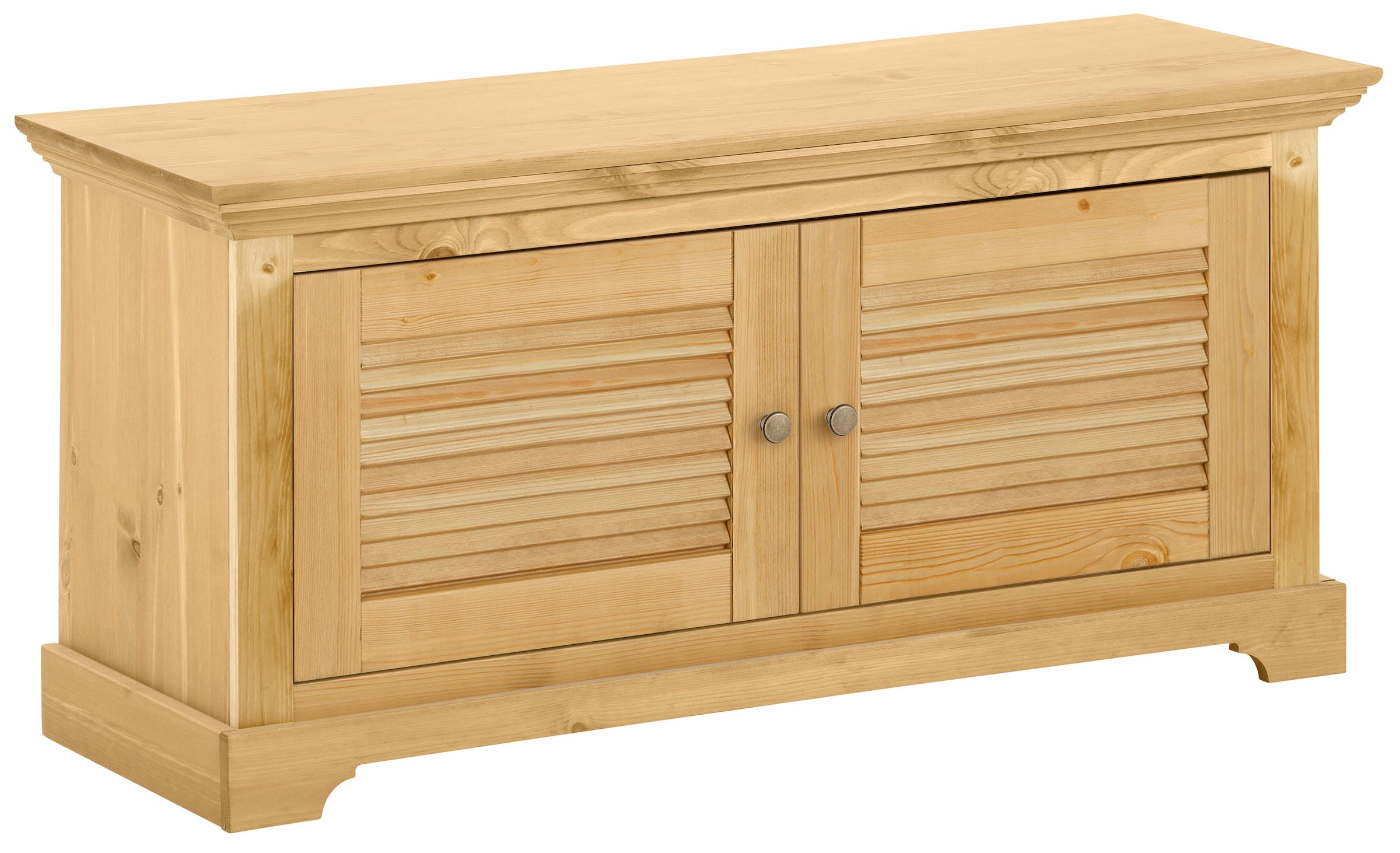 Home affaire Schuhbank »Ayanna«, Sitzbank aus massiver Kiefer, FSC®, Breite 110 cm, Sitzhöhe 53 cm