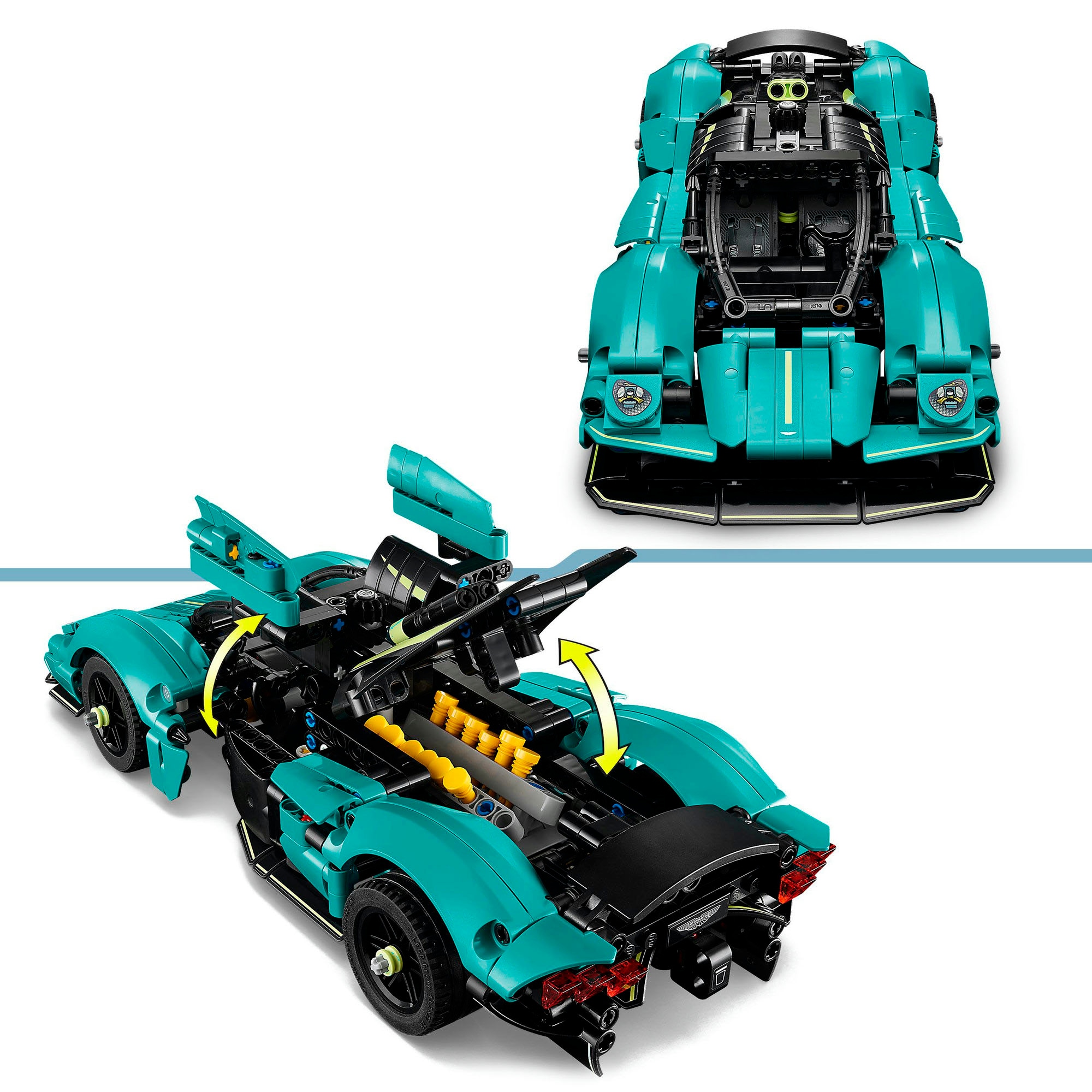 LEGO® Konstruktionsspielsteine »Aston Martin Valkyrie (42208), LEGO Technic«, (707 St.), Made in Europe