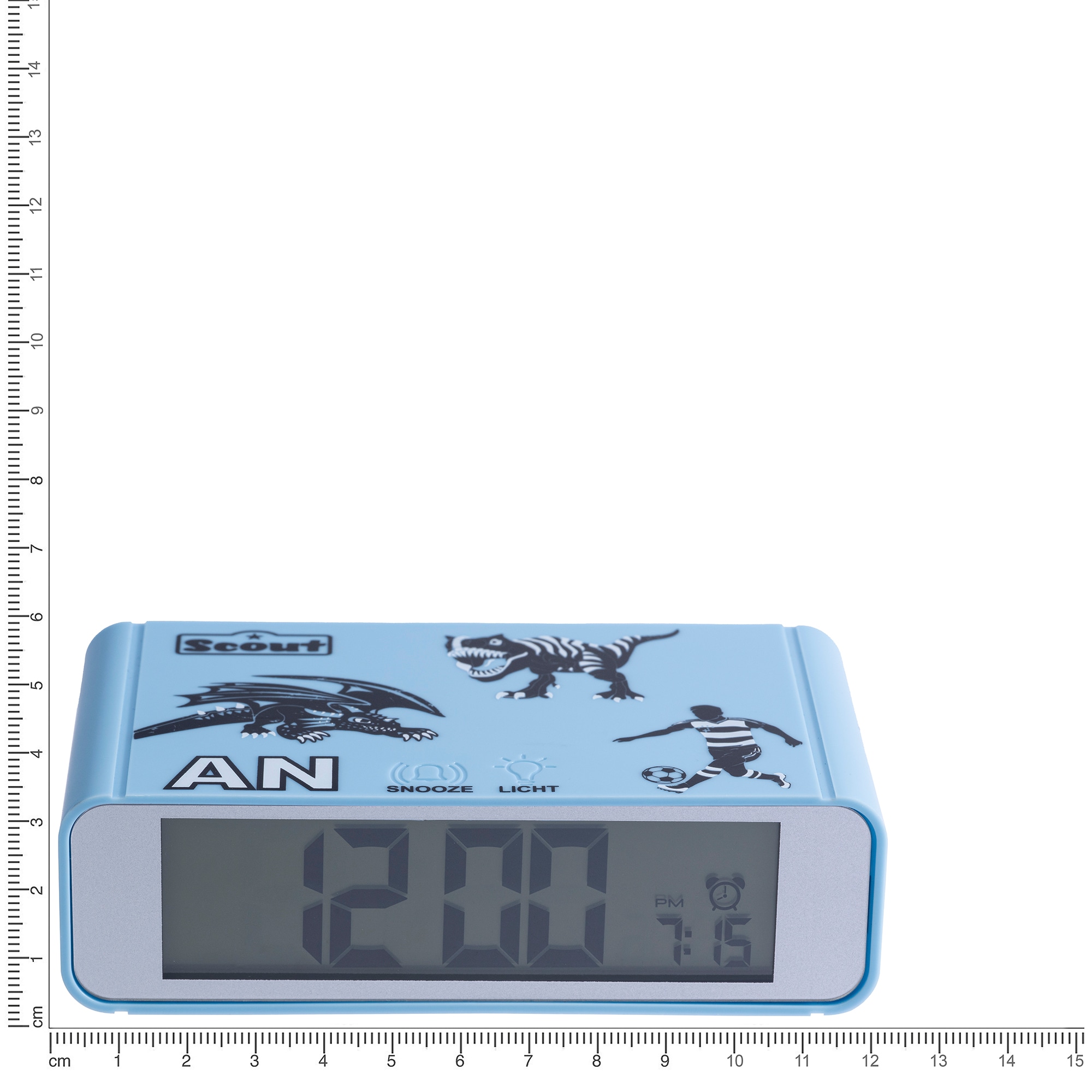 Scout Quarzwecker »Digi Clock, 280001026« Kinderwecker, Digitalwecker, Geschenkidee, Kinderzimmer, Jugendliche