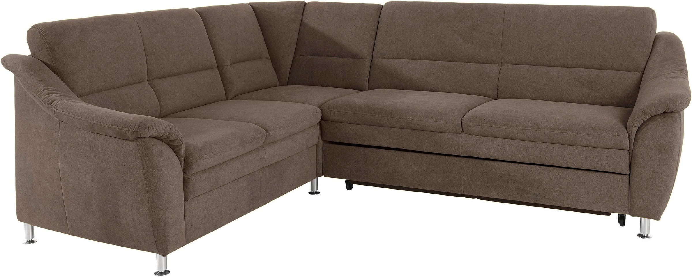 Places of Style Ecksofa »Cardoso L-Form«, Federkern, wahlweise mit Bett, Sc günstig online kaufen
